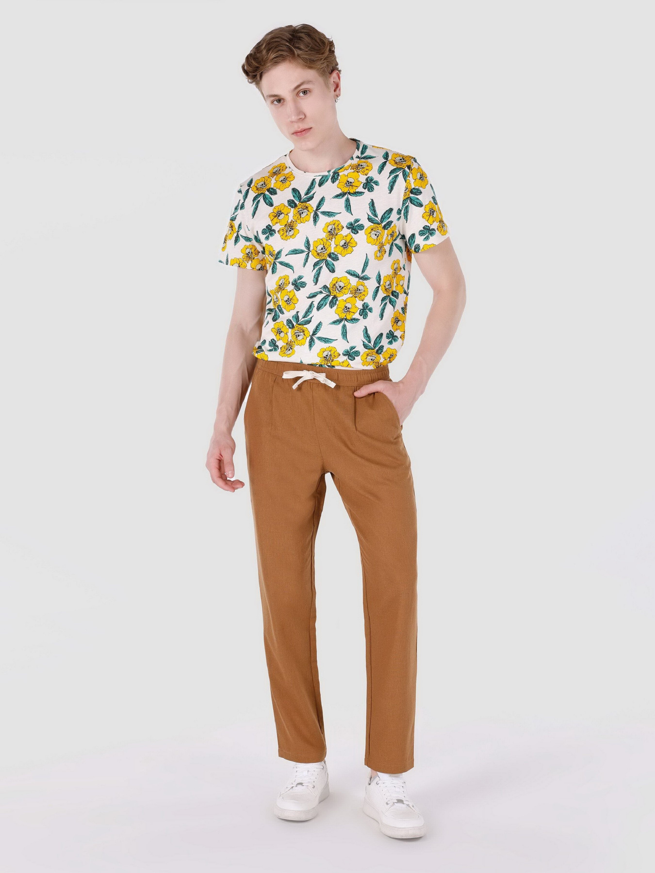 Брюки повседневные Colin’s модель CL1064125CRM Фото