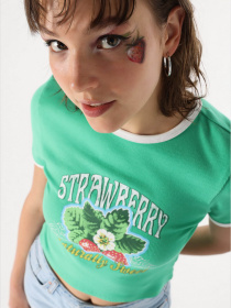 Футболка Colin’s модель CL1064266GRN Фото