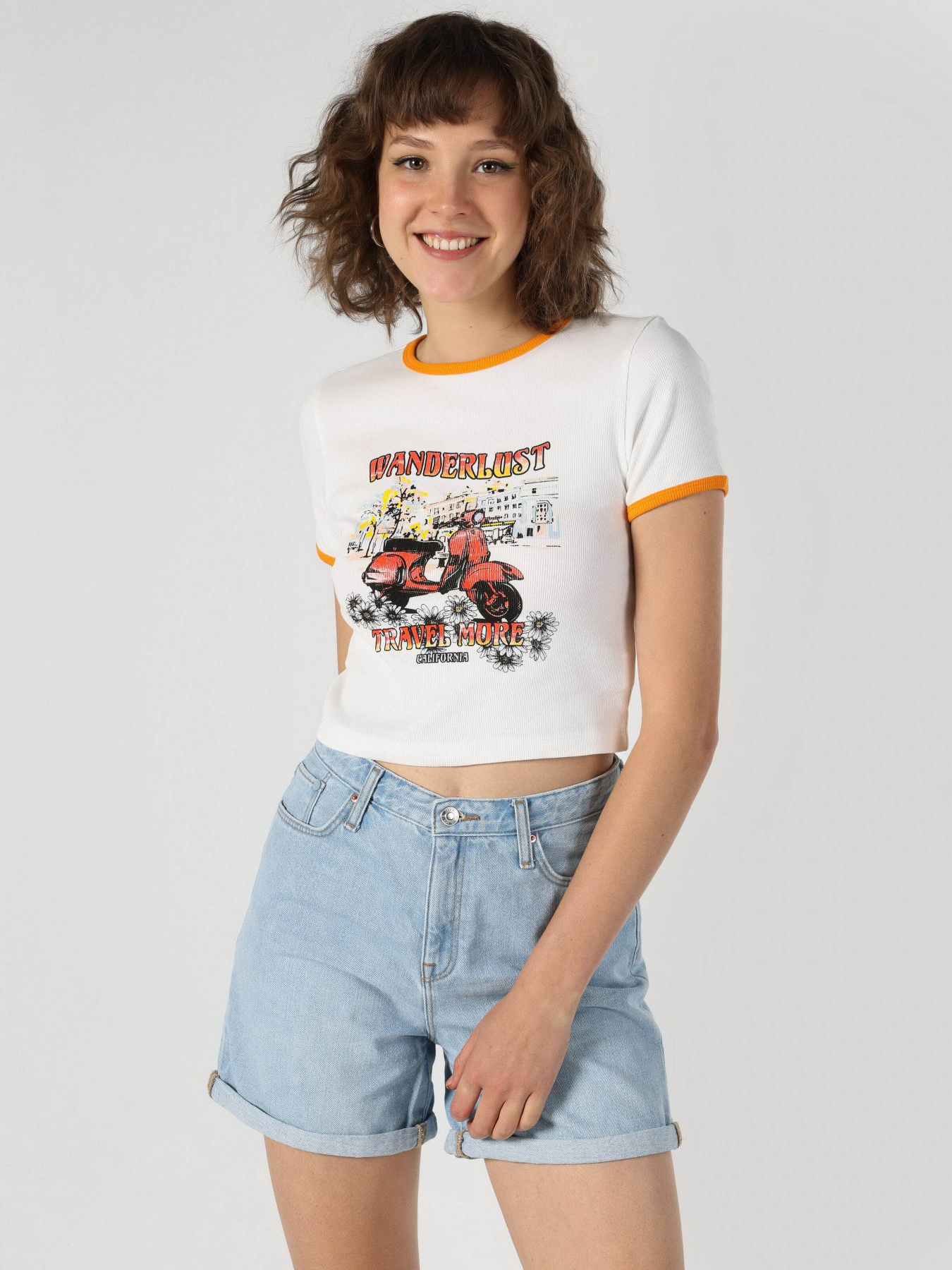 Футболка Colin’s модель CL1064267WHT Фото