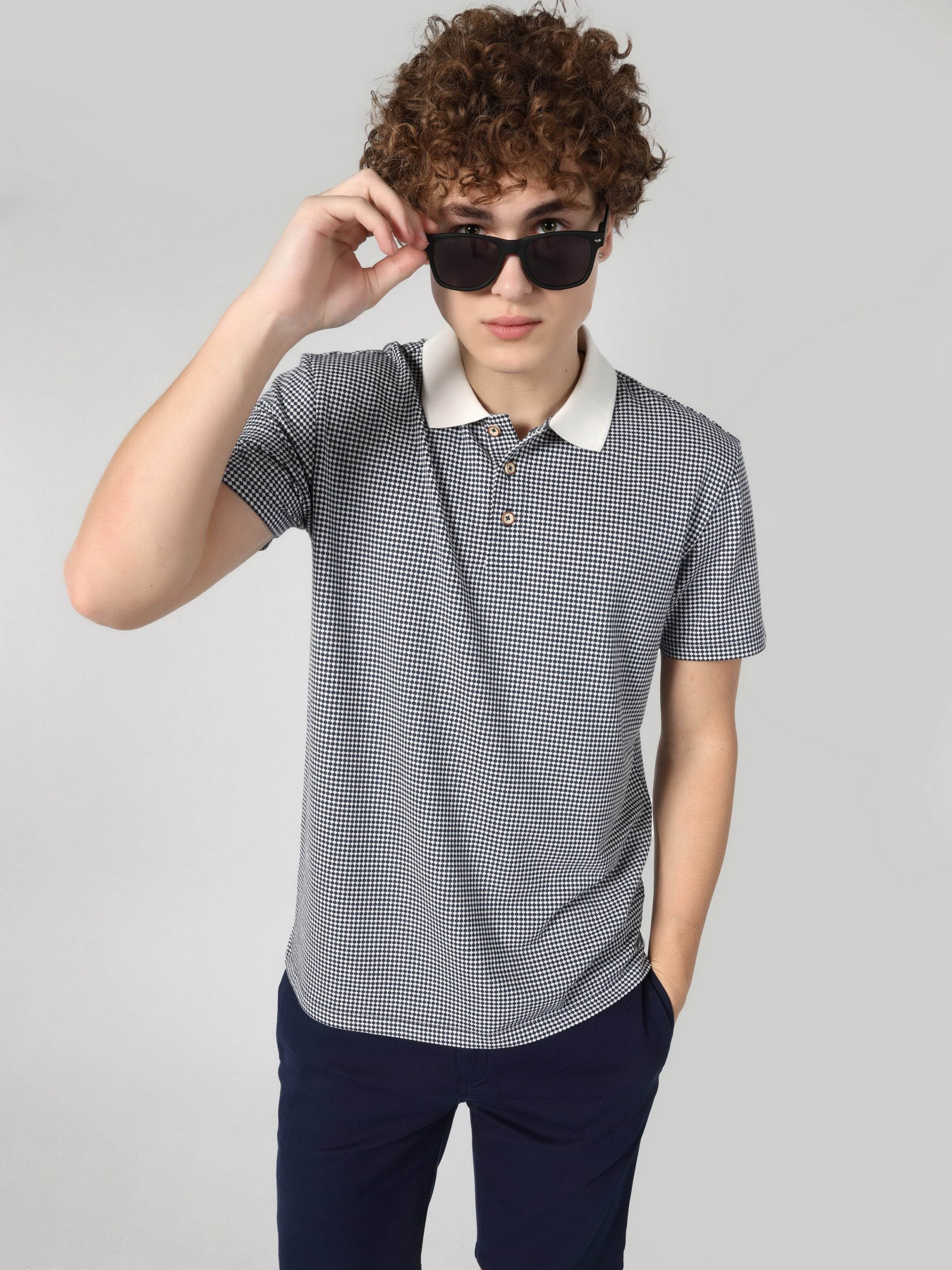 Поло Colin’s модель CL1064304BLU Поло Colin’s модель CL1064304BLU Фото