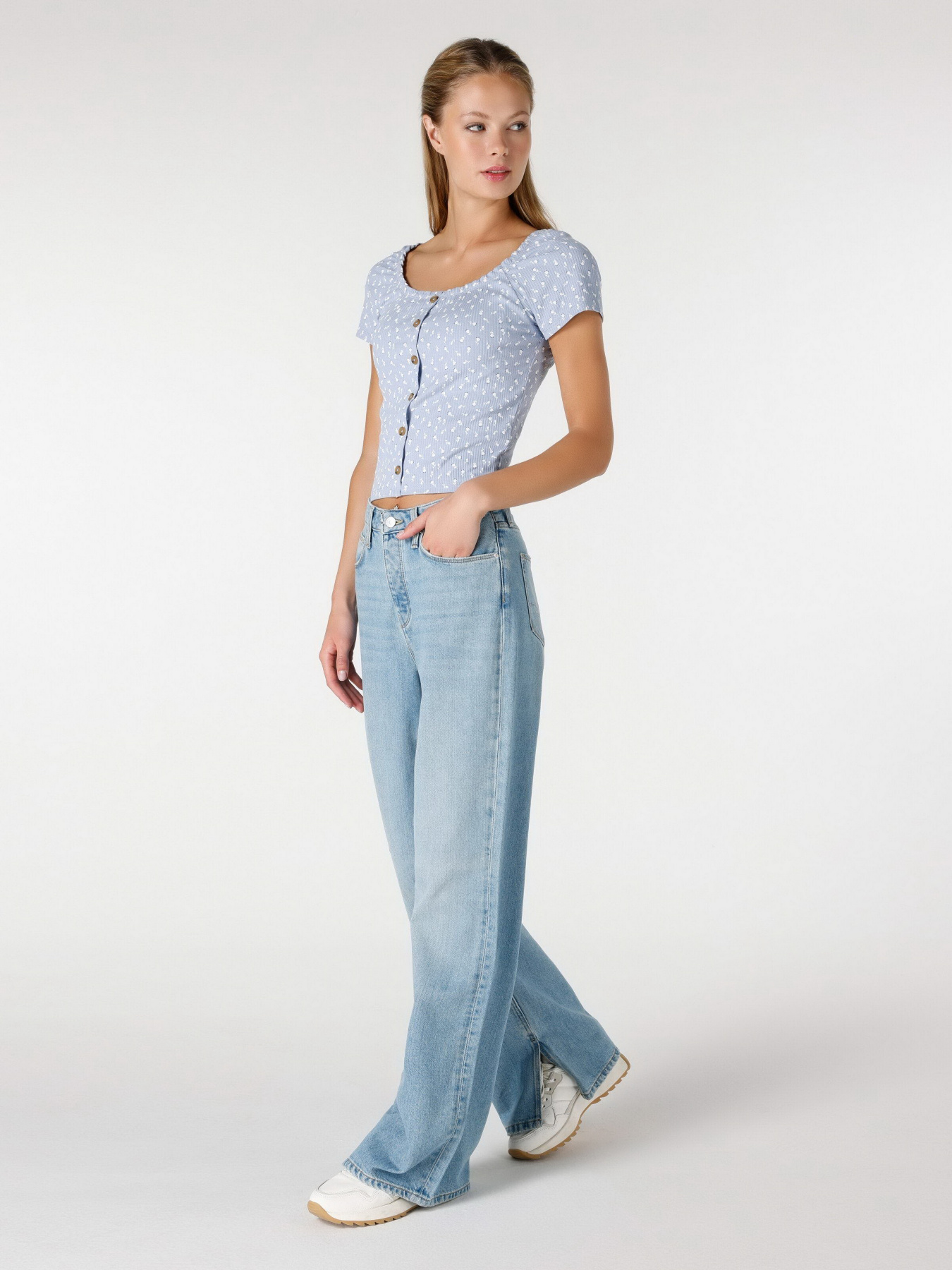 Расклешенные джинсы Colin’s 970 Berry модель CL1064326DN00636 Фото