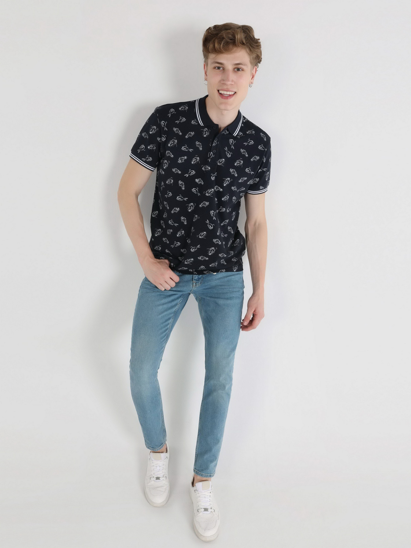 Поло Colin’s модель CL1064353NAV Фото