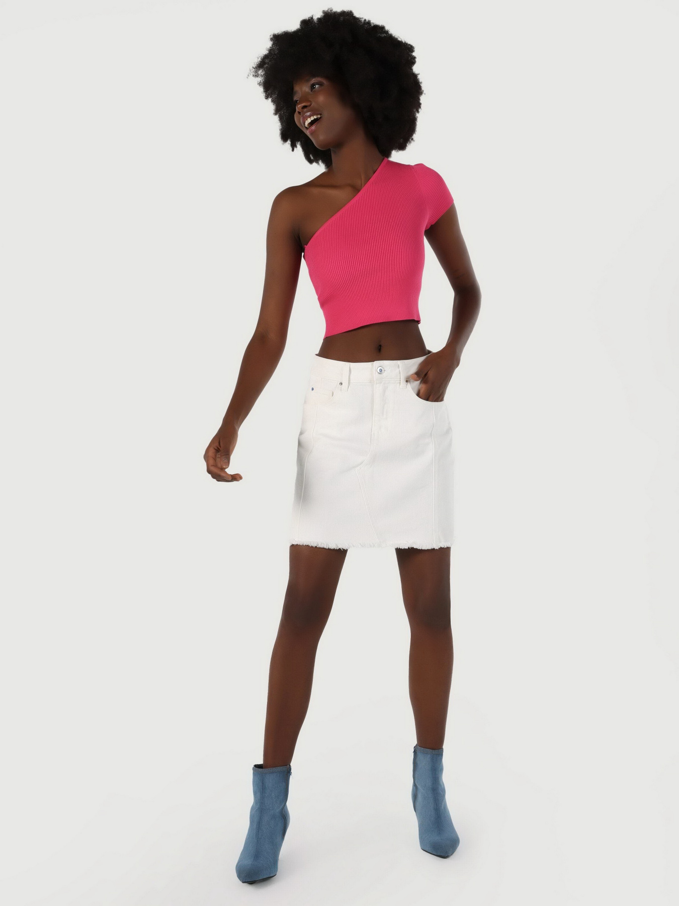 Джинсова спідниця Colin’s модель CL1064379DN02707 Джинсова спідниця Colin’s модель CL1064379DN02707 Фото