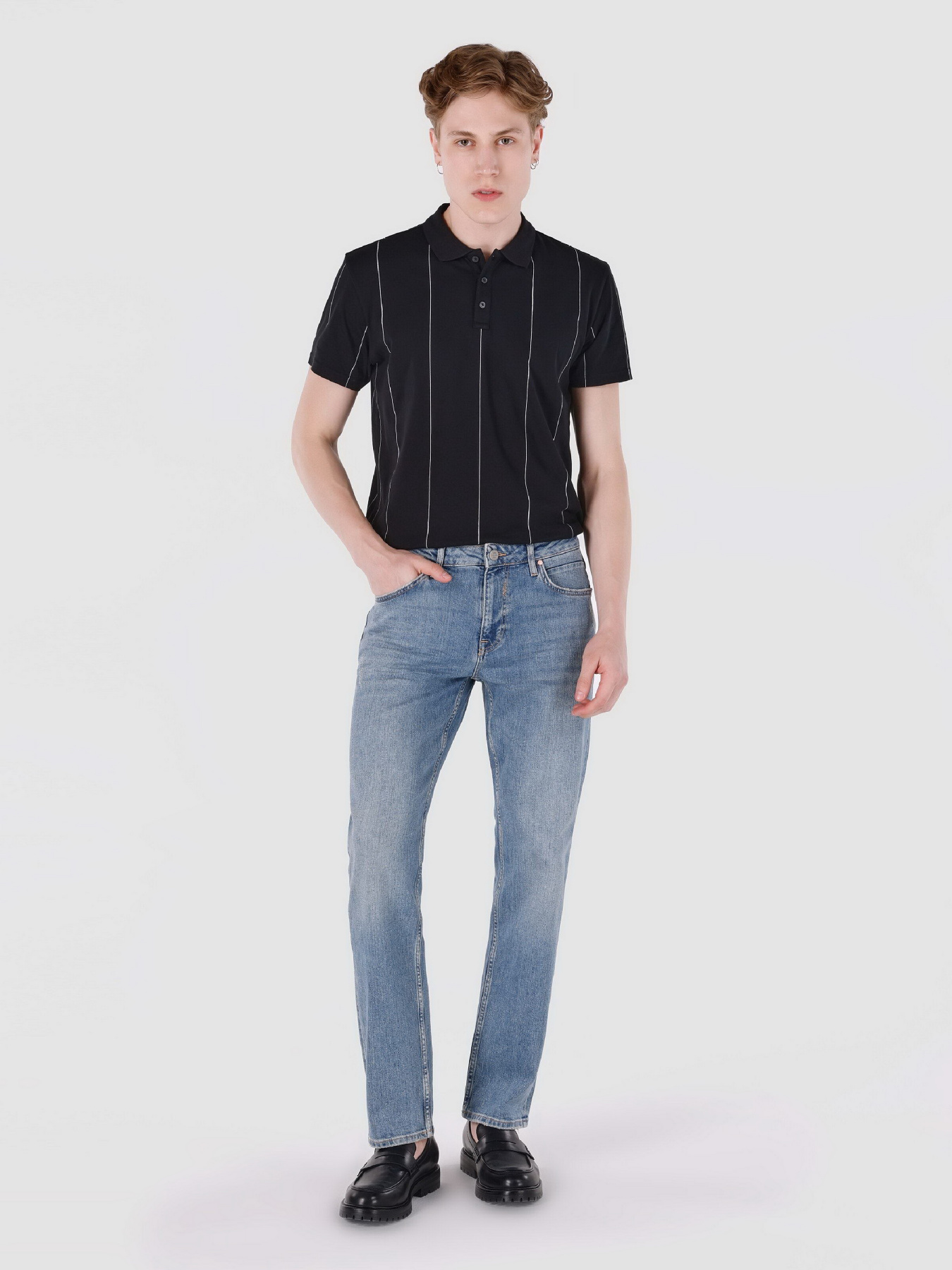 Прямые джинсы Colin’s 045 David модель CL1064384DN42728 Фото