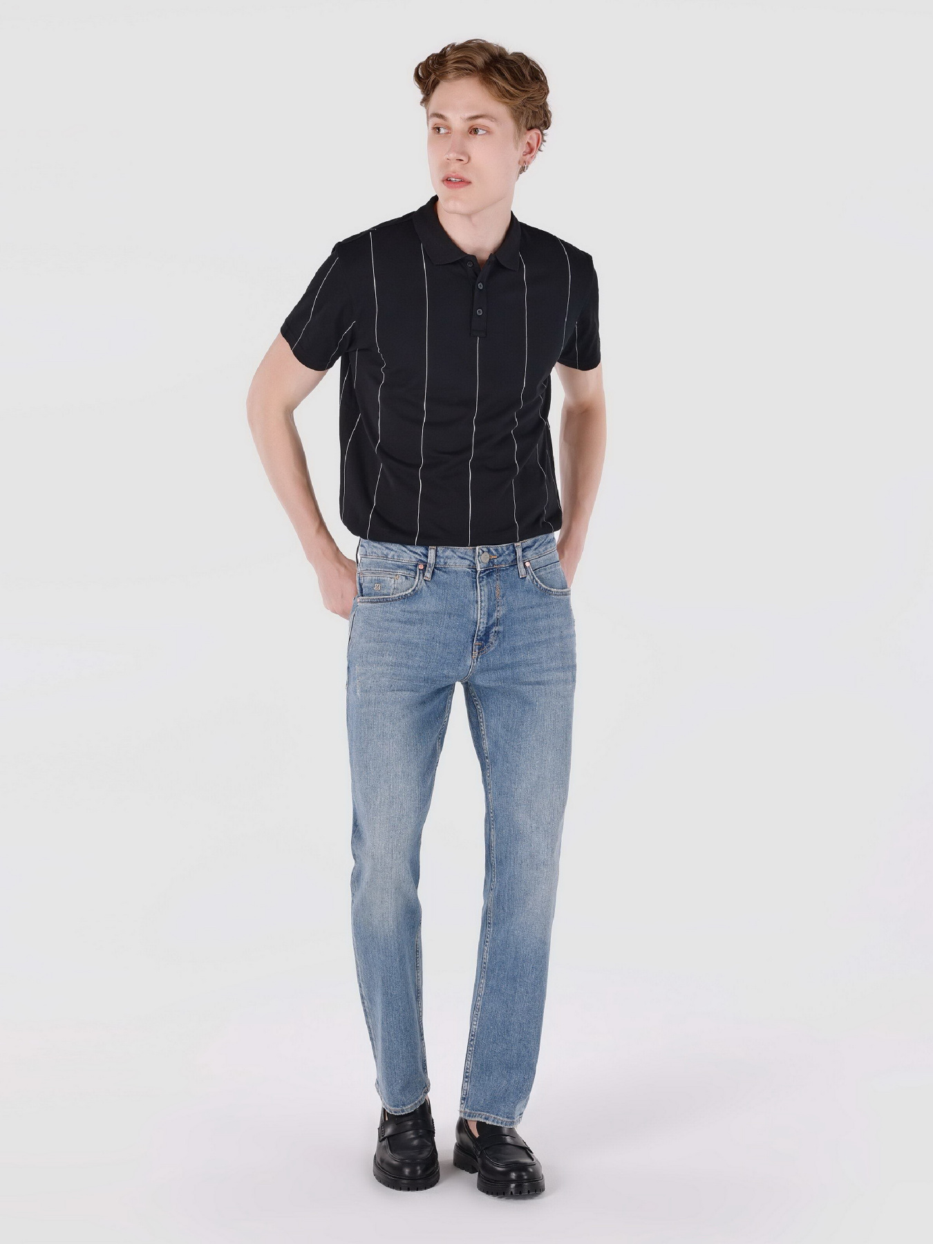 Прямые джинсы Colin’s 045 David модель CL1064384DN42728 Фото