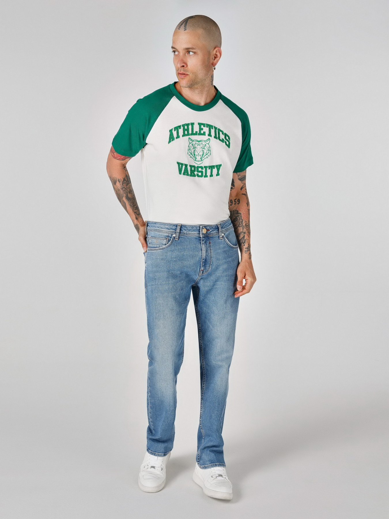 Прямые джинсы Colin’s 045 David модель CL1064394DN08279 Фото