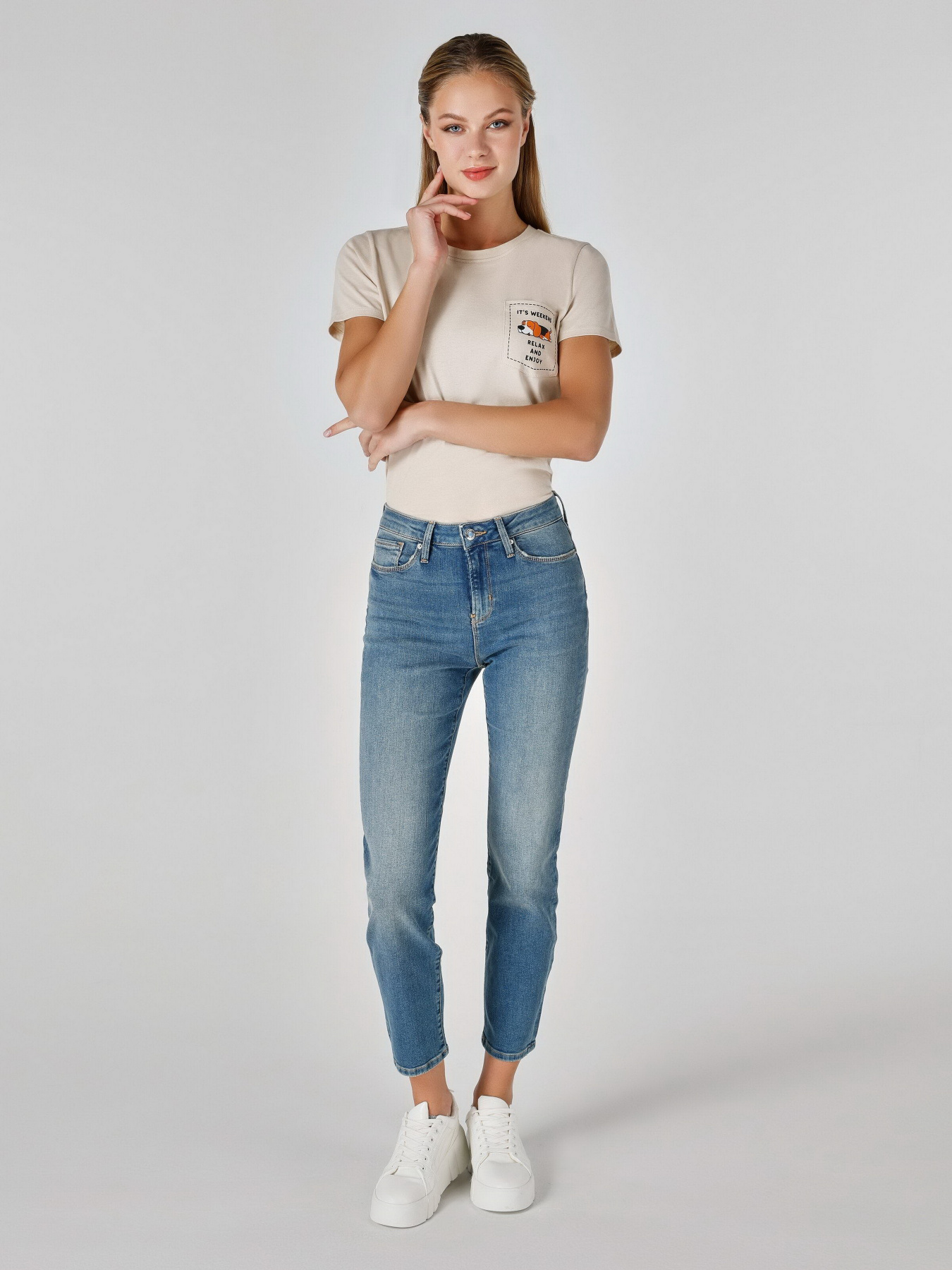 Завужені джинси Colin’s 703 Carla модель CL1064400DN42753 Фото