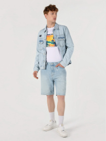 Шорты джинсовые Colin’s модель CL1064419DN06202 Фото