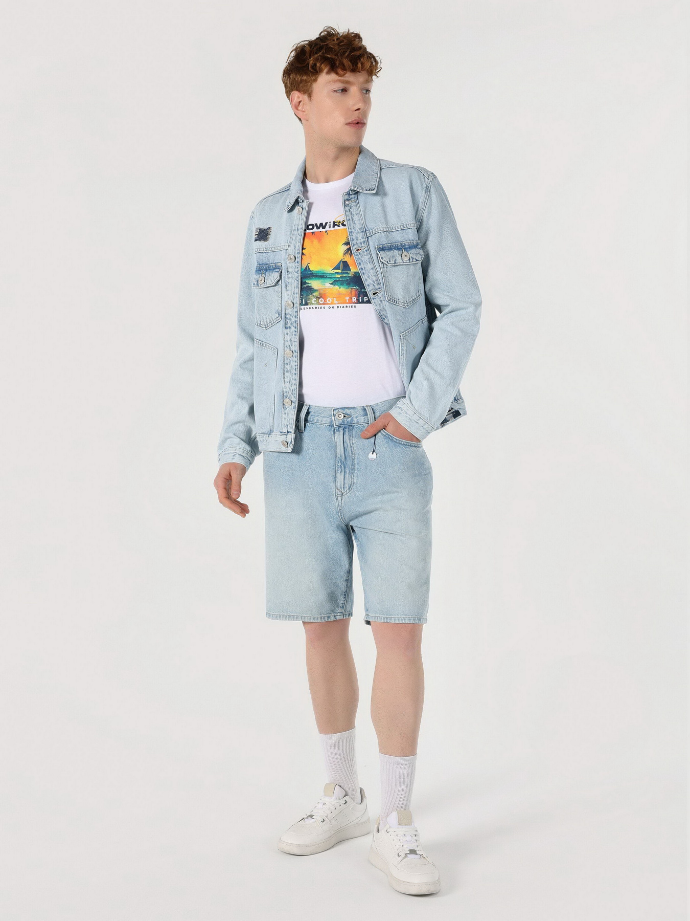 Джинсові шорти Colin’s модель CL1064419DN06202 Фото