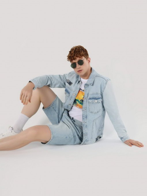 Джинсовая куртка Colin’s модель CL1064430DN42778 Фото