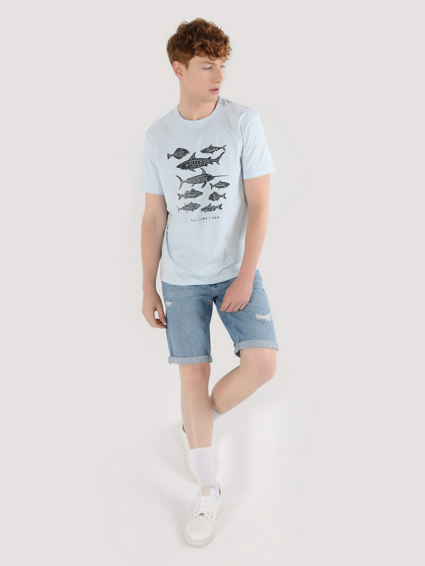 Футболка Colin’s модель CL1064432LBL Фото