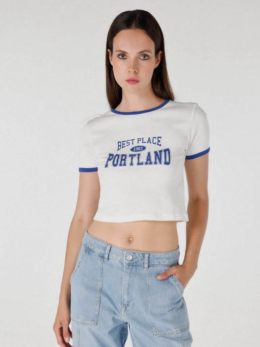 Футболка Colin’s модель CL1065183WHT Фото