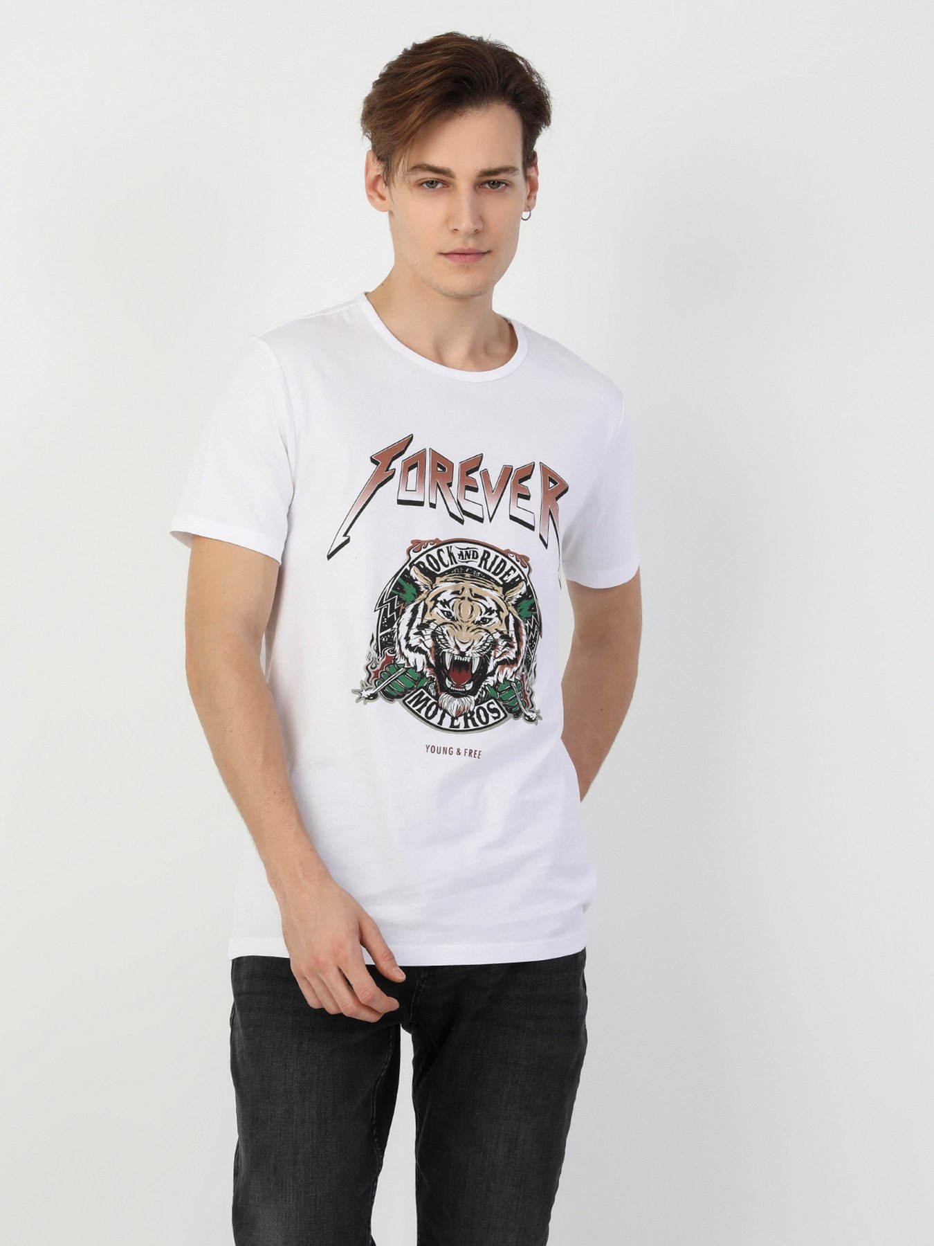 Футболки и поло Colin’s модель CL1046849WHT Фото