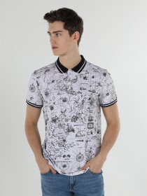 Поло Colin’s модель CL1059424WHT Фото