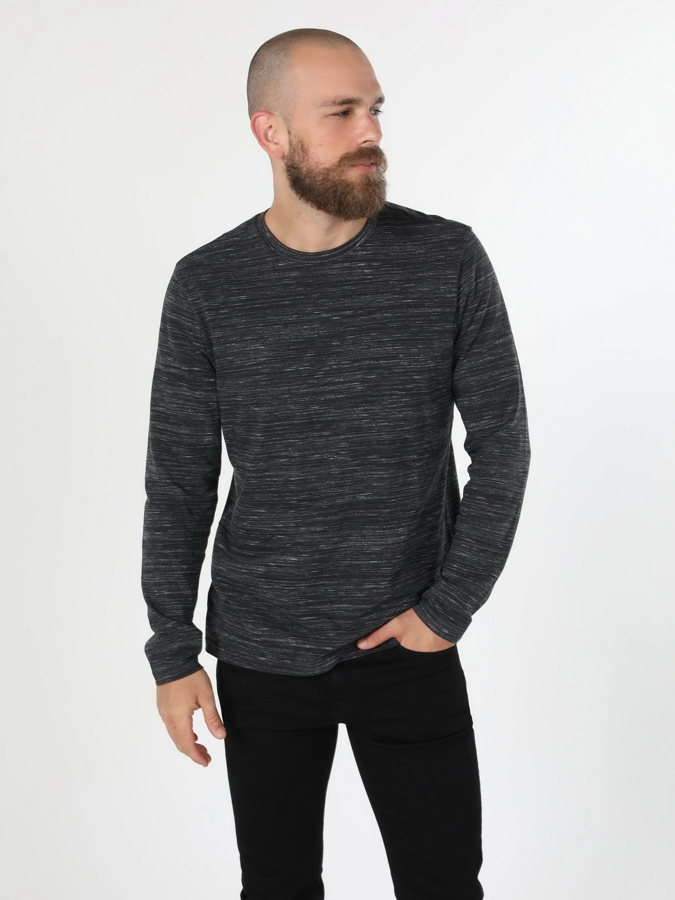 Лонгслив Colin’s модель CL1059646ANM Фото