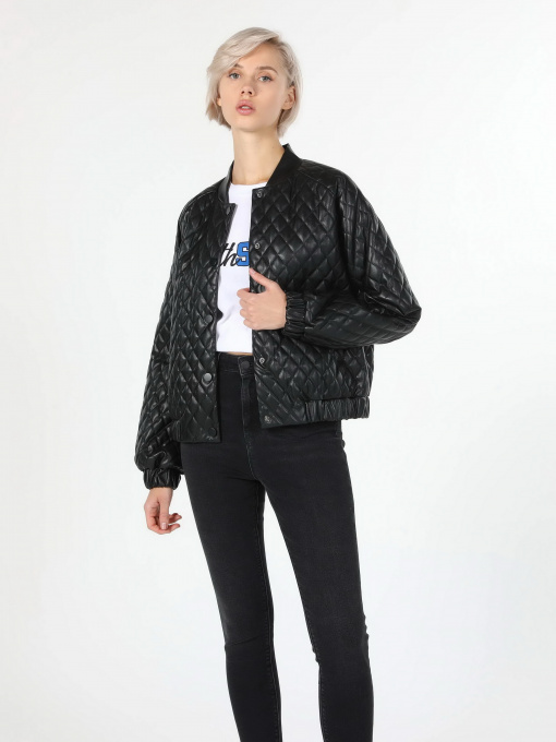 Бомбер Colin’s модель CL1060235BLK Фото