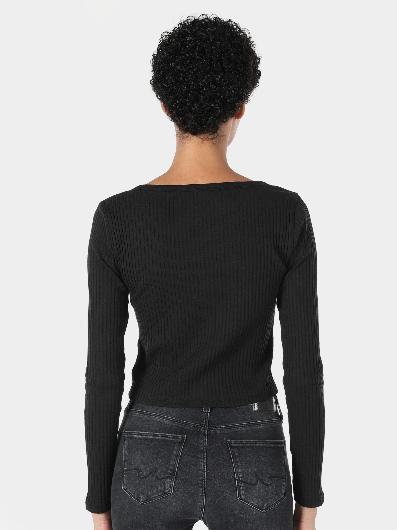 Лонгслив Colin’s модель CL1060272BLK Фото