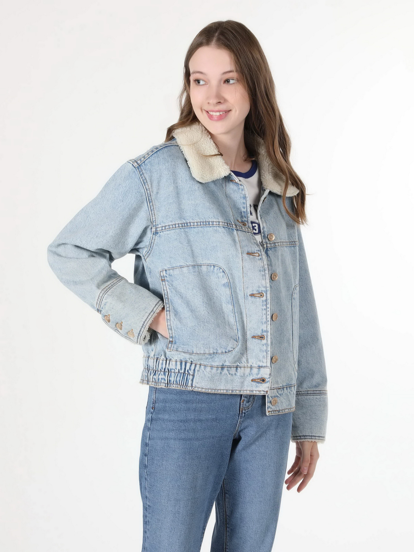 Джинсова куртка Colin’s модель CL1060478DN01686 Фото