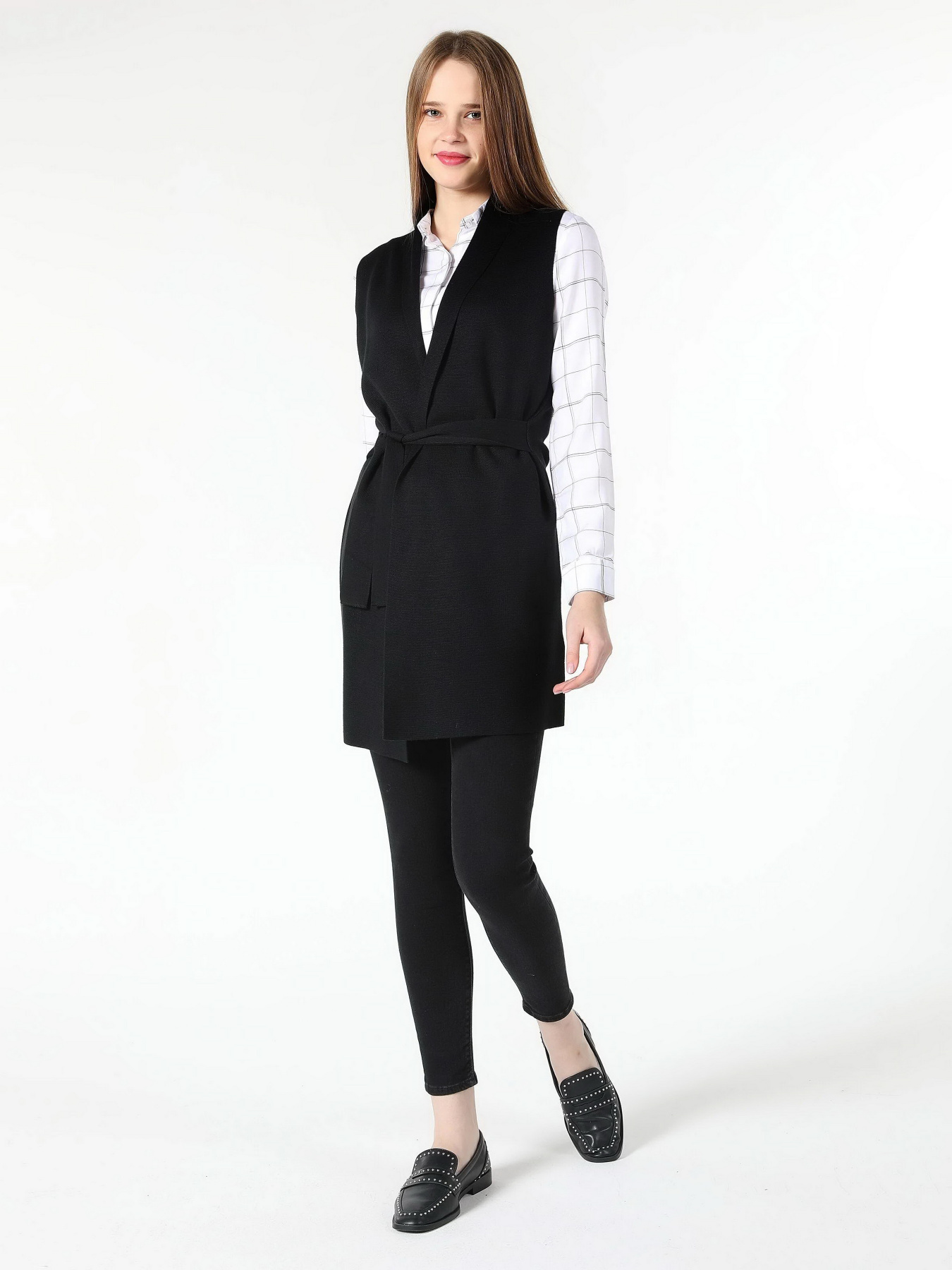 Кардиган Colin’s модель CL1060676BLK Фото