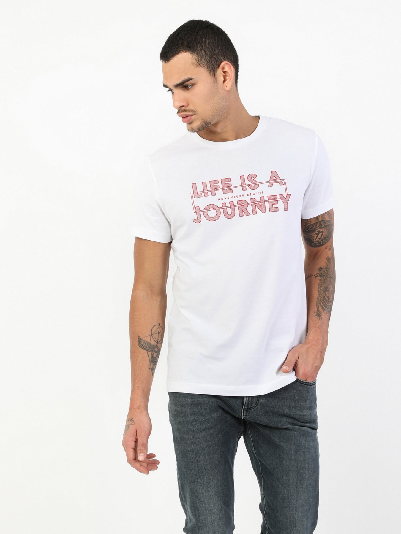 Футболки и поло Colin’s модель CL1046915WHT Фото