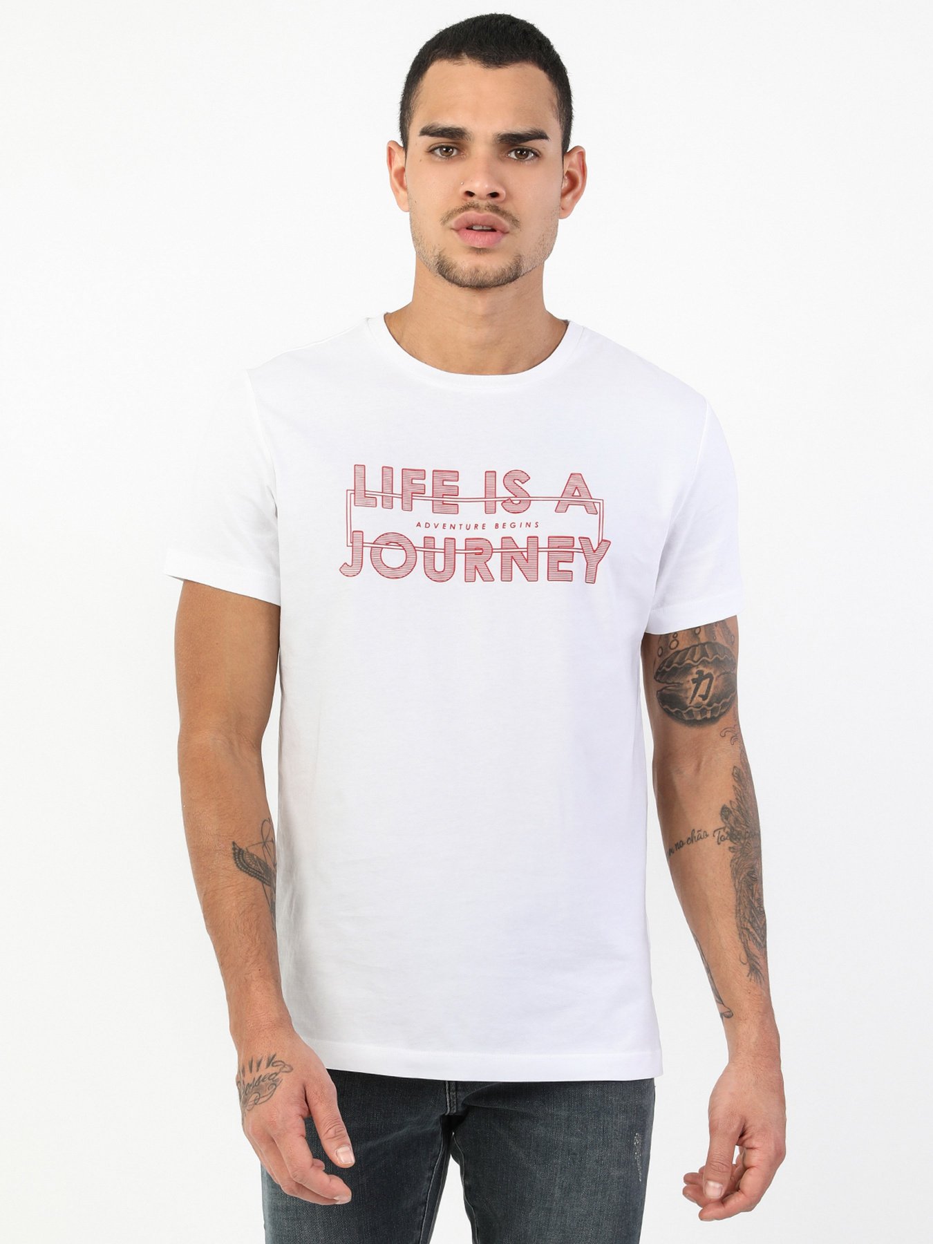 Футболки и поло Colin’s модель CL1046915WHT Фото