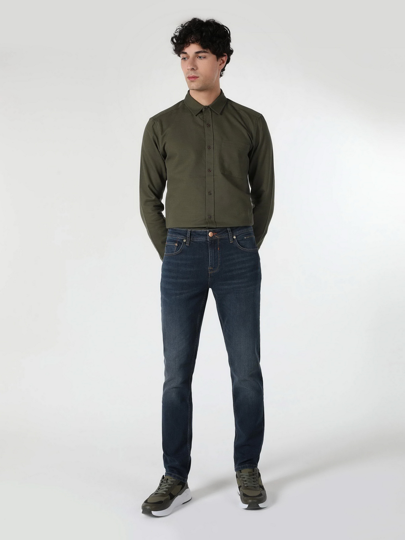 Прямые джинсы Colin’s 044 Karl модель CL1061347DN41665Q1.V2 Фото