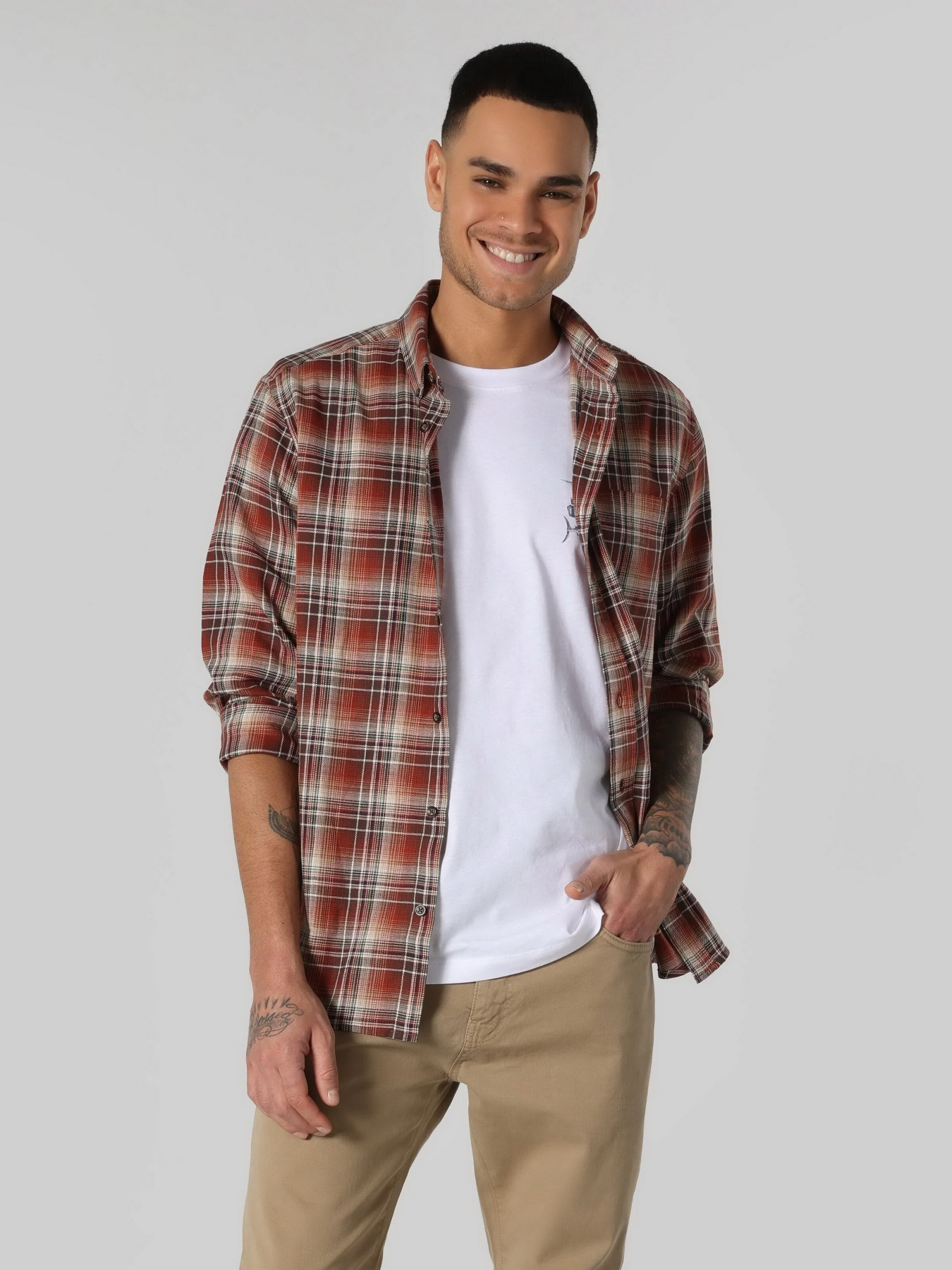 Сорочка повсякденна Colin’s модель CL1061661MTC Фото