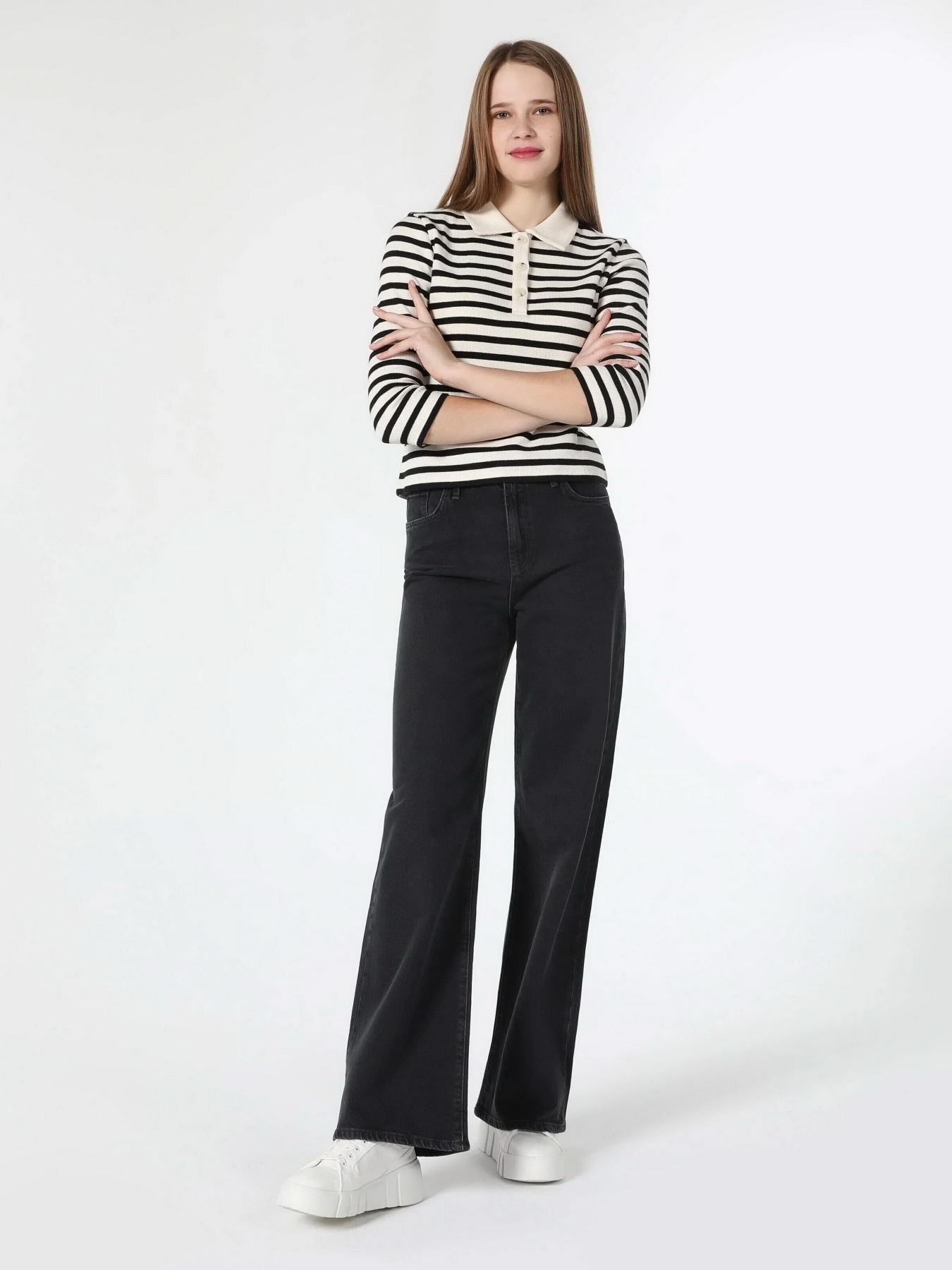 Расклешенные джинсы Colin’s 970 Berry модель CL1062326DN42406 Фото