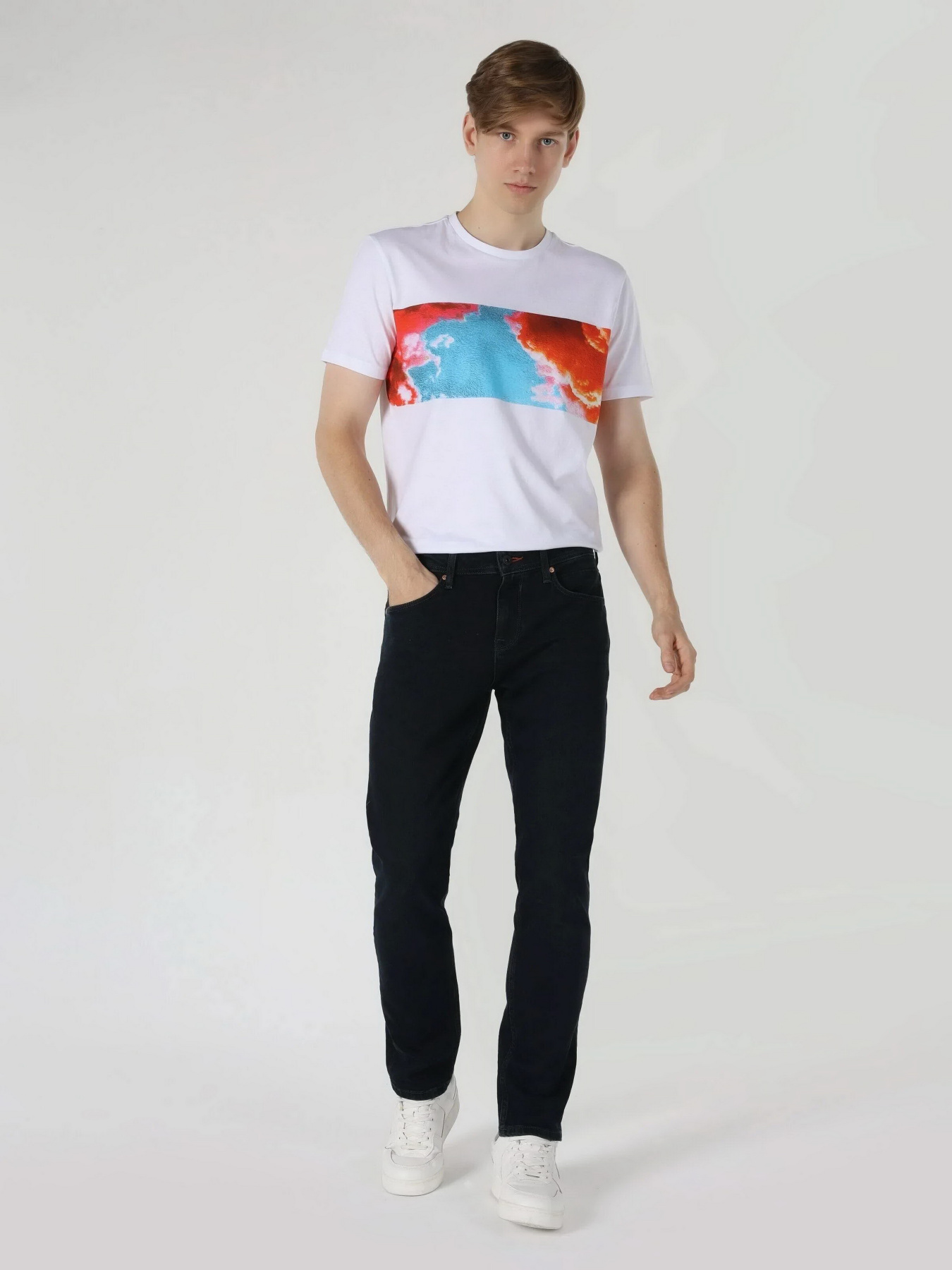 Прямые джинсы Colin’s 044 Karl модель CL1062409DN09645 Фото