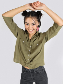 Блуза Colin’s модель CL1063860KHA Блуза Colin’s модель CL1063860KHA Фото