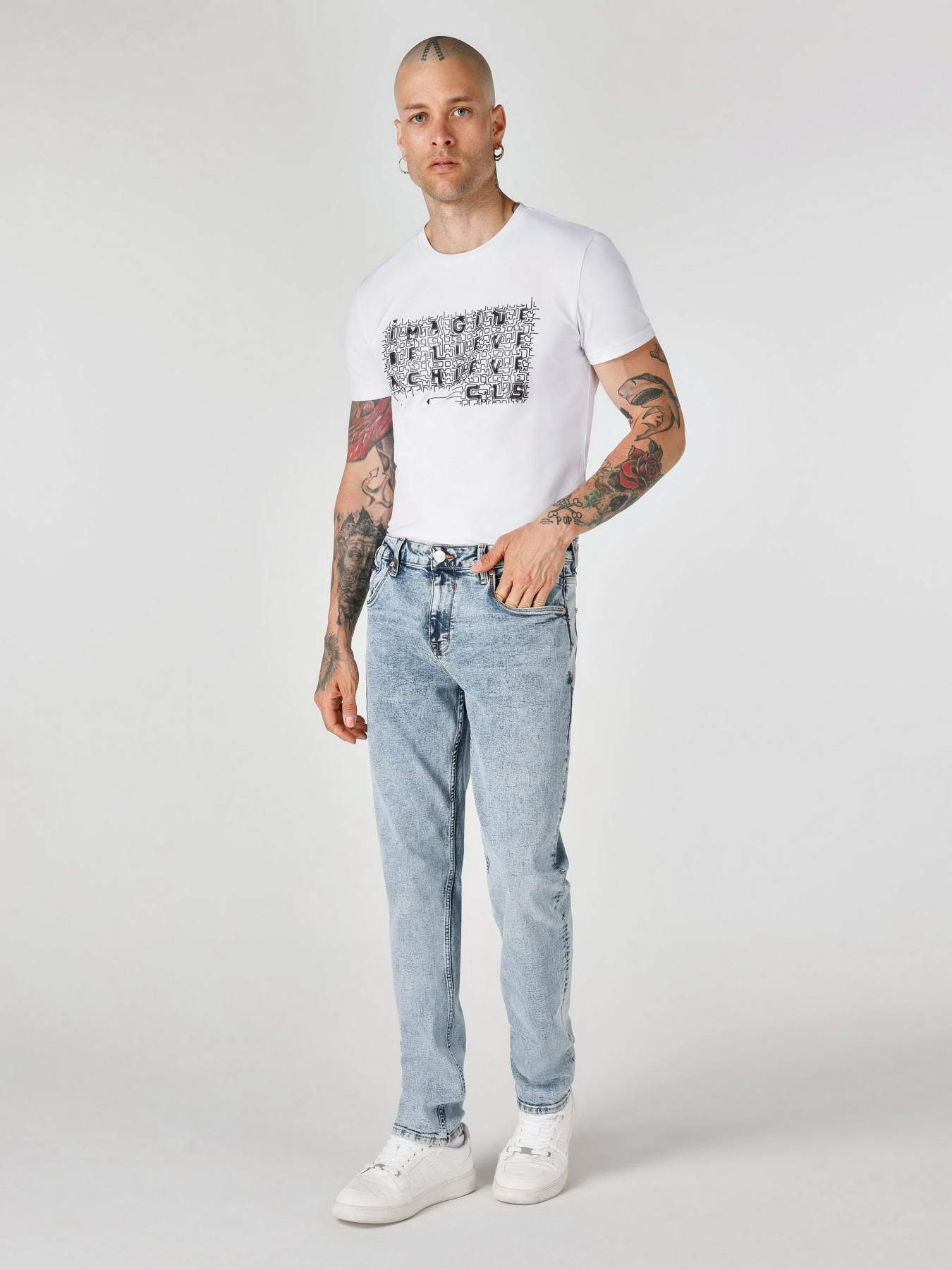 Прямі джинси Colin’s 044 Karl модель CL1064369DN42706 Фото