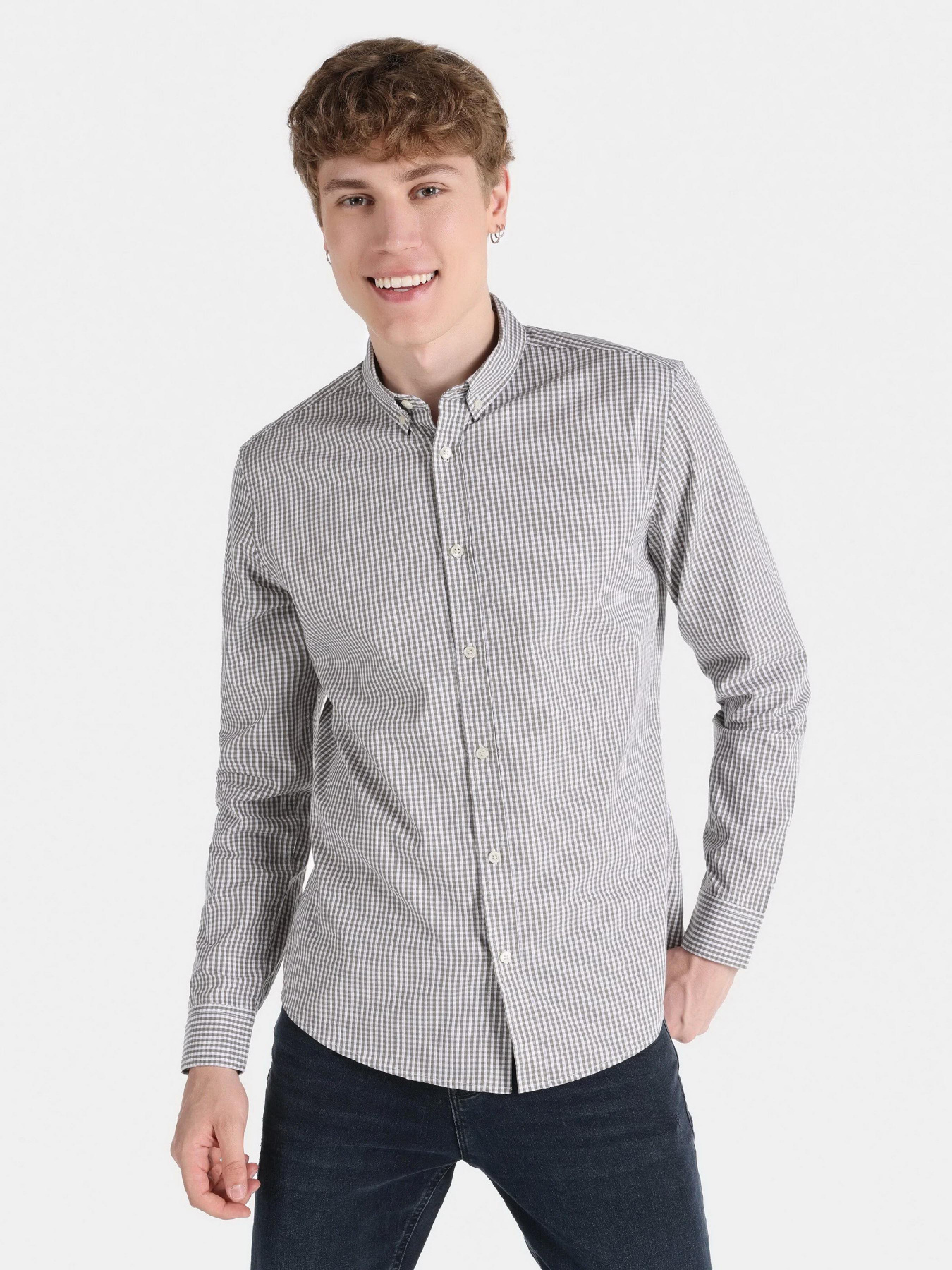 Рубашка Colin’s модель CL1064821GRA Фото