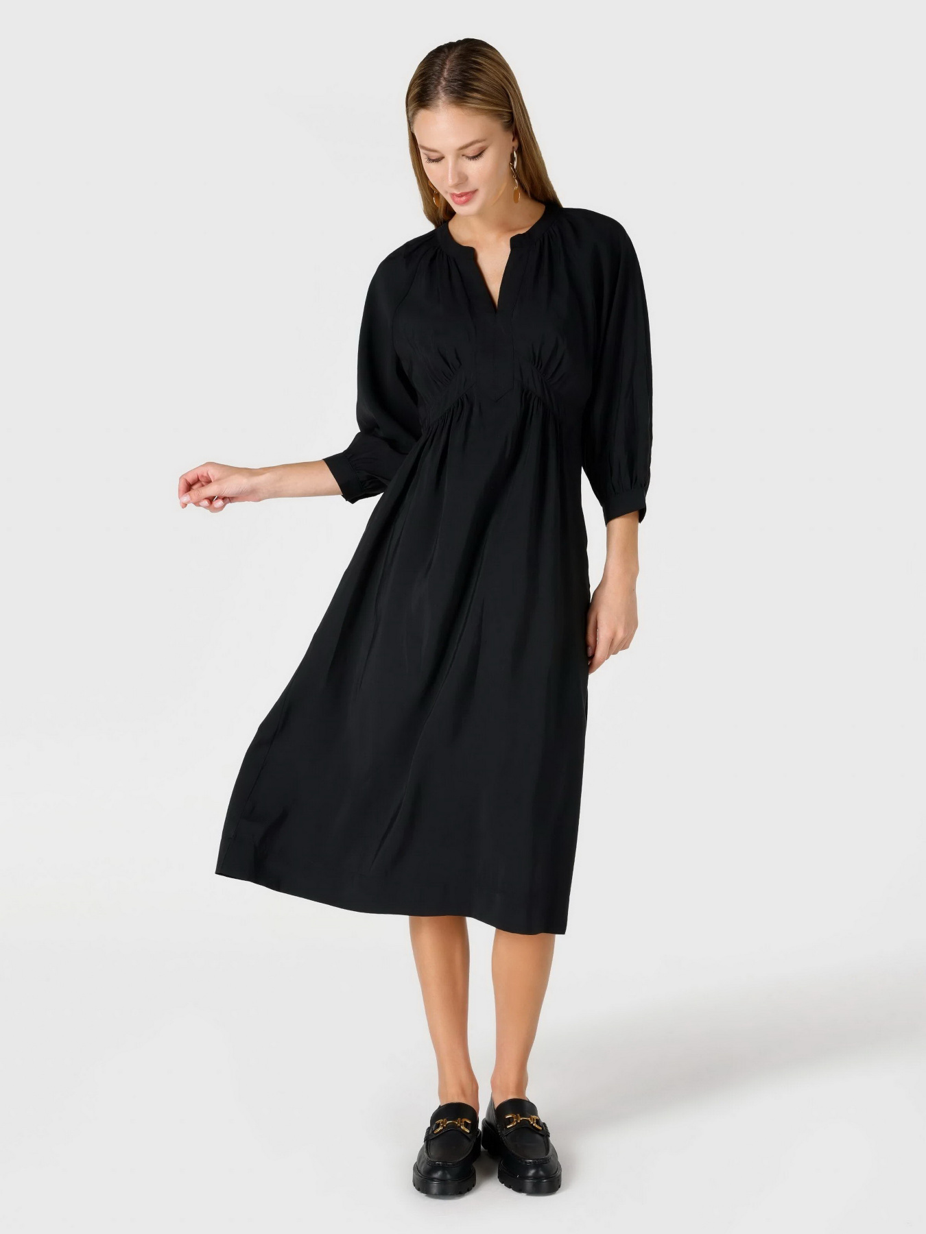 Платье миди Colin’s модель CL1065020BLK Фото