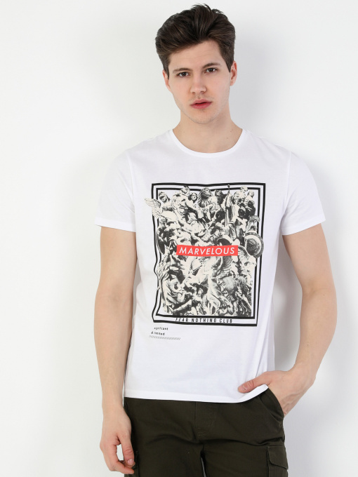 Футболки и поло Colin’s модель CL1047393WHT Фото