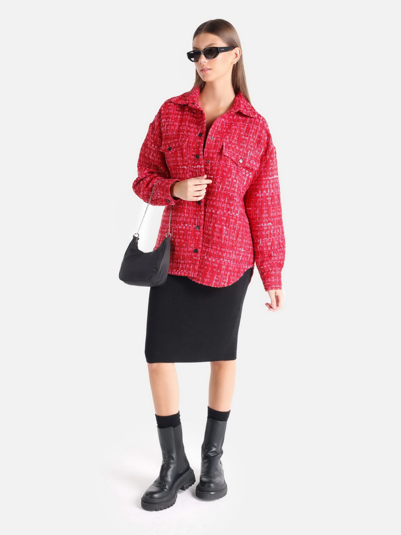 Рубашка повседневная Colin’s модель CL1065889RED Рубашка повседневная Colin’s модель CL1065889RED Фото