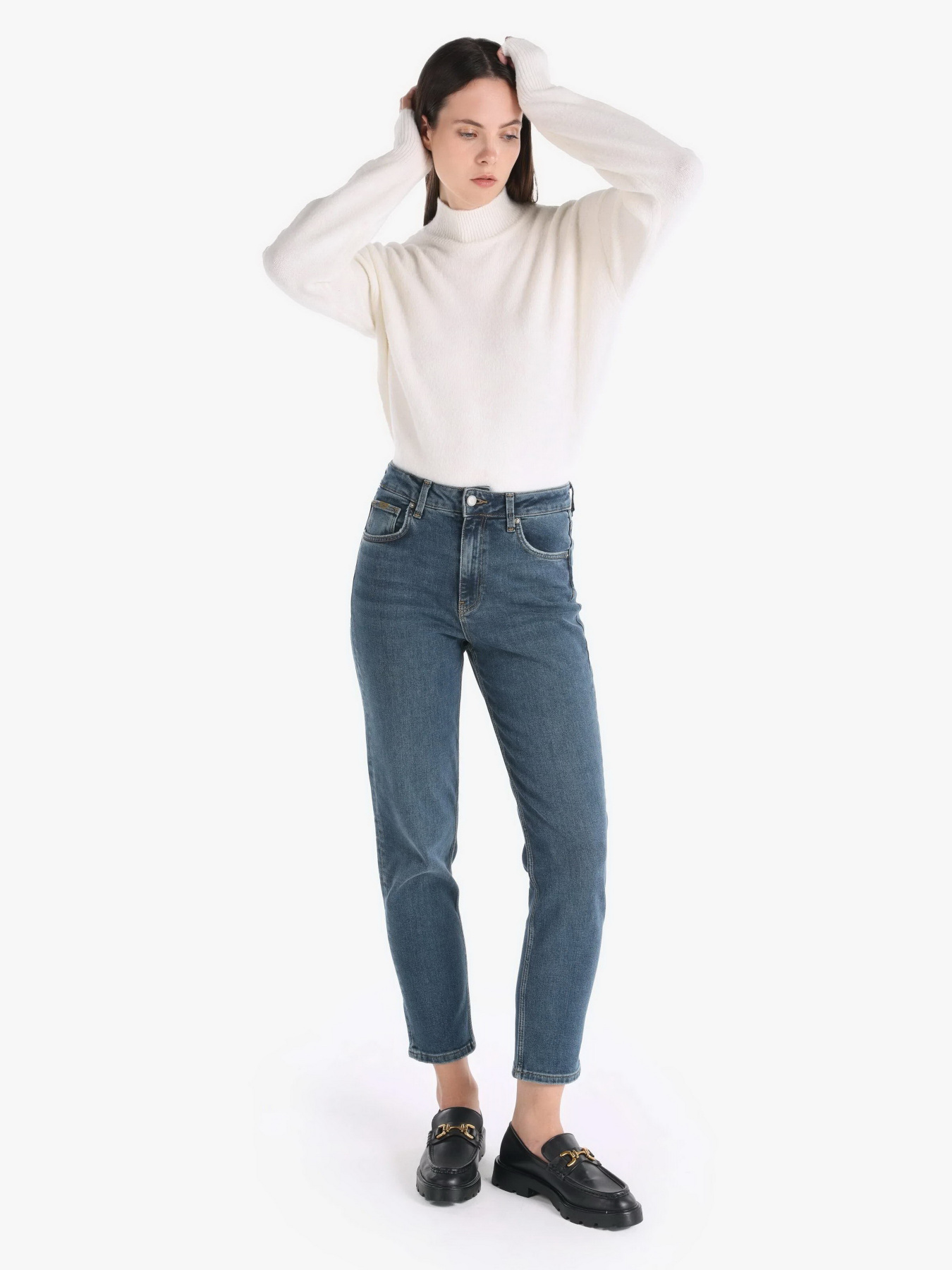 Джинсы мом Colin’s модель CL1066401DN43018 Фото