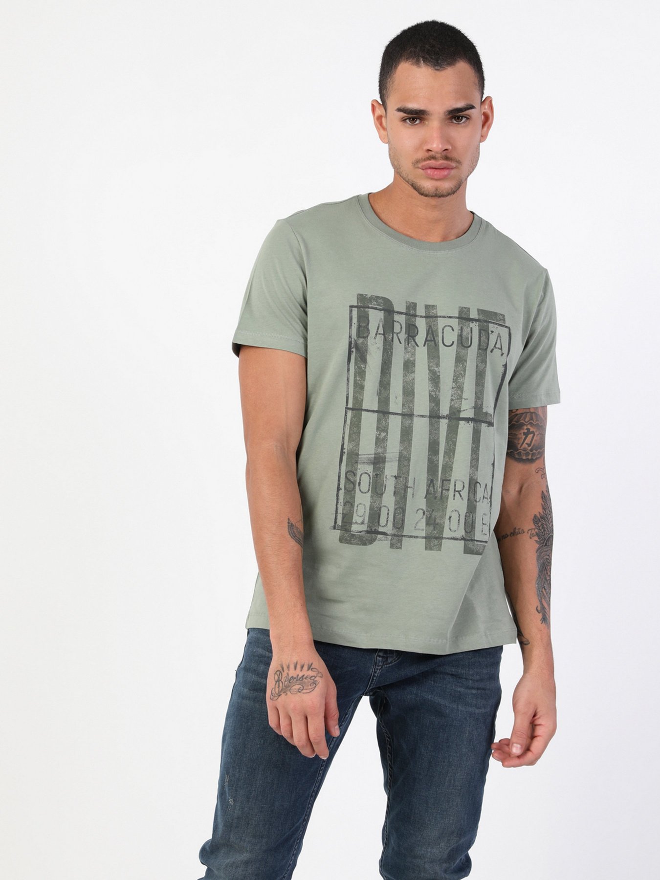 Футболки и поло Colin’s модель CL1047500FGR Фото