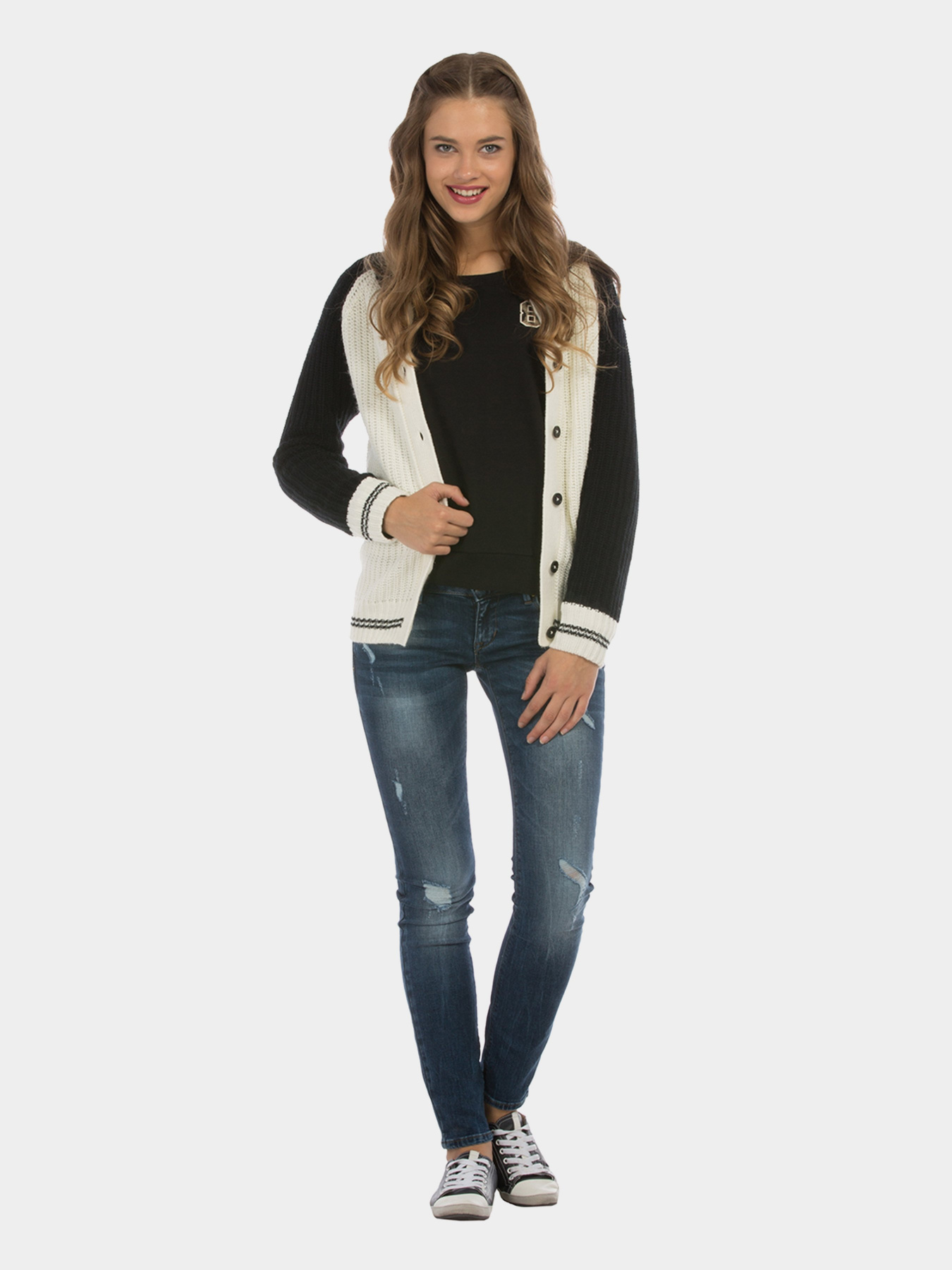 Кардиган Colin’s модель CL1012982ECR Кардиган Colin’s модель CL1012982ECR Фото