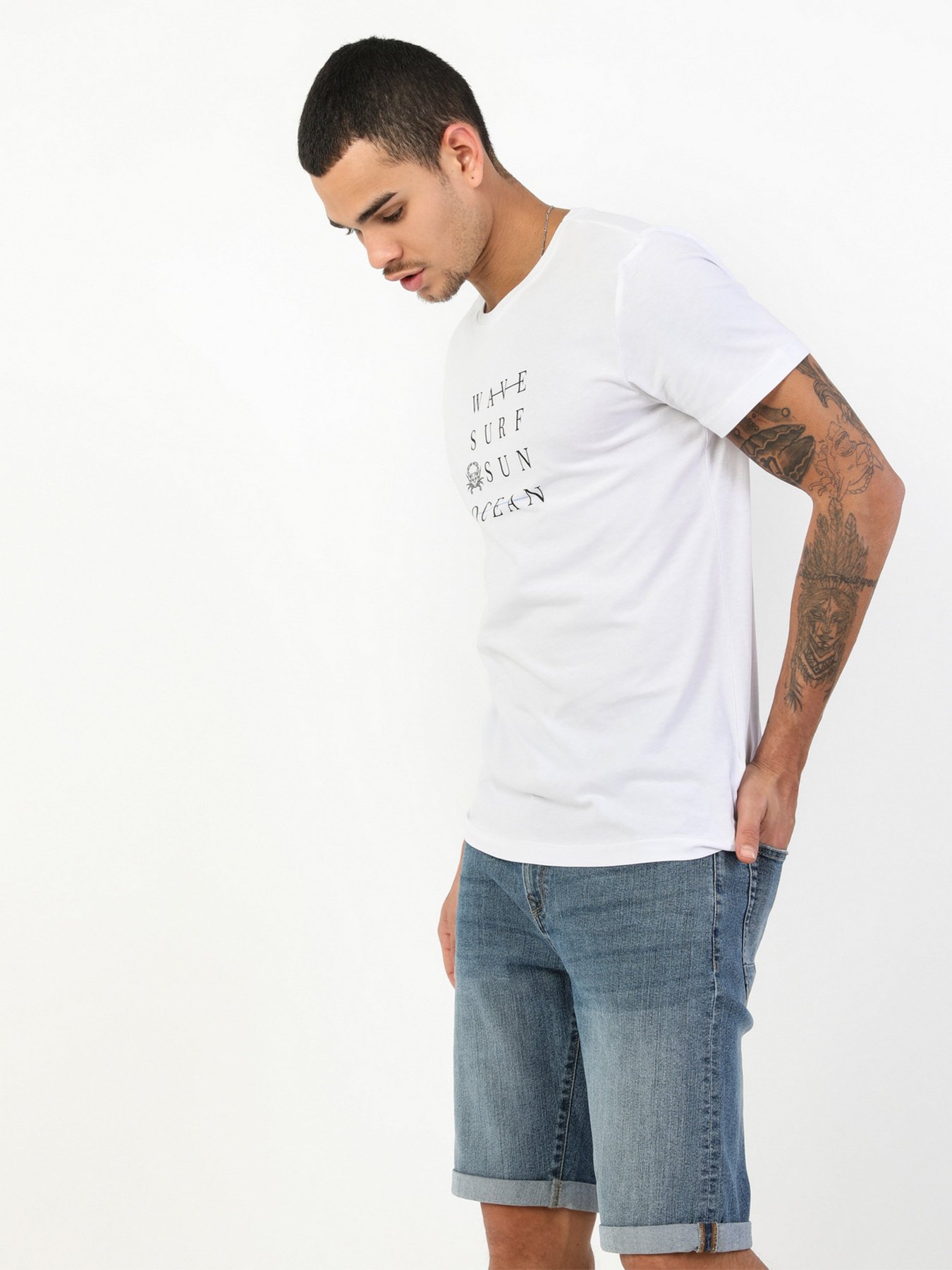 Футболки и поло Colin’s модель CL1047676WHT Фото