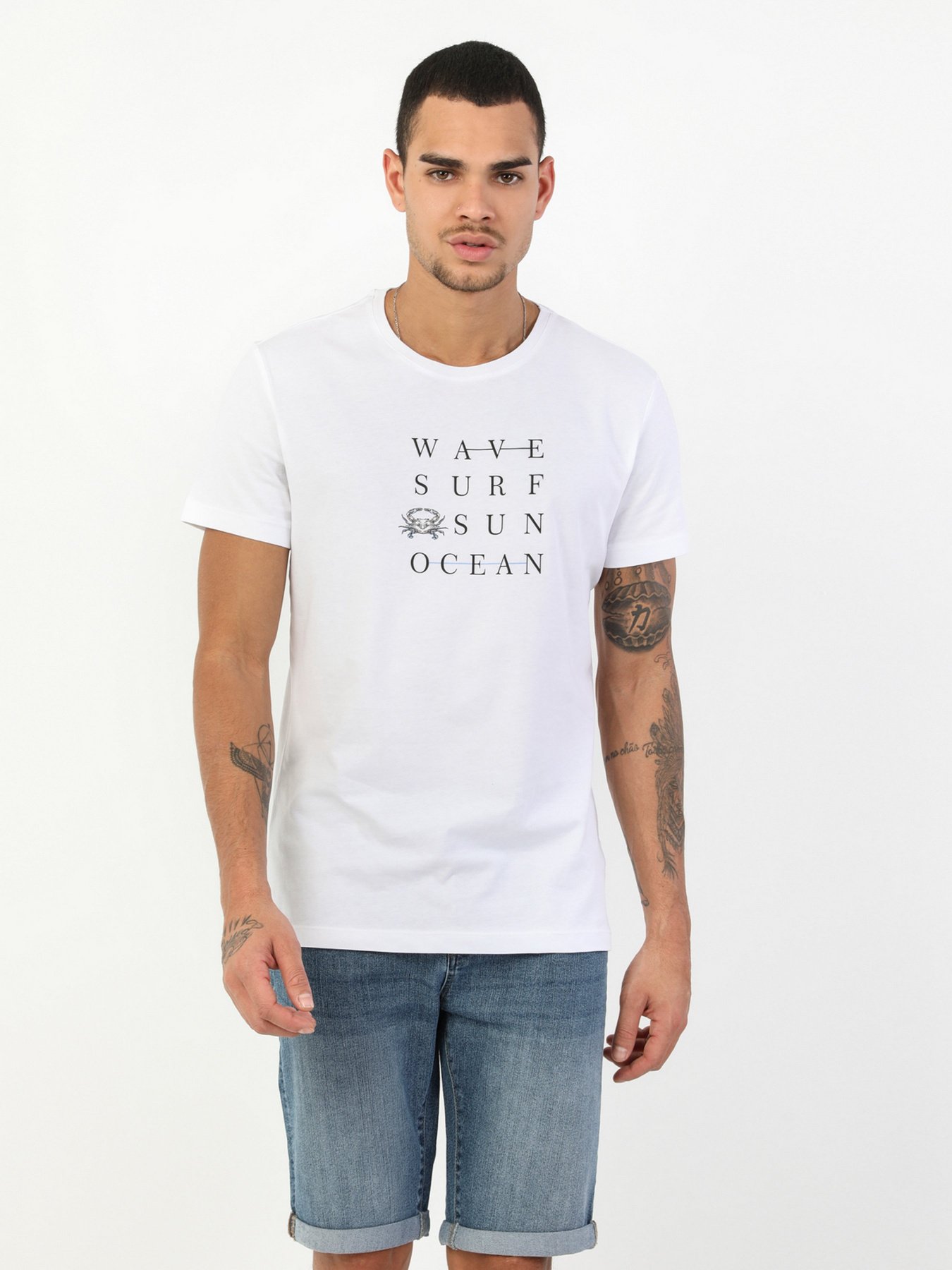 Футболки и поло Colin’s модель CL1047676WHT Фото