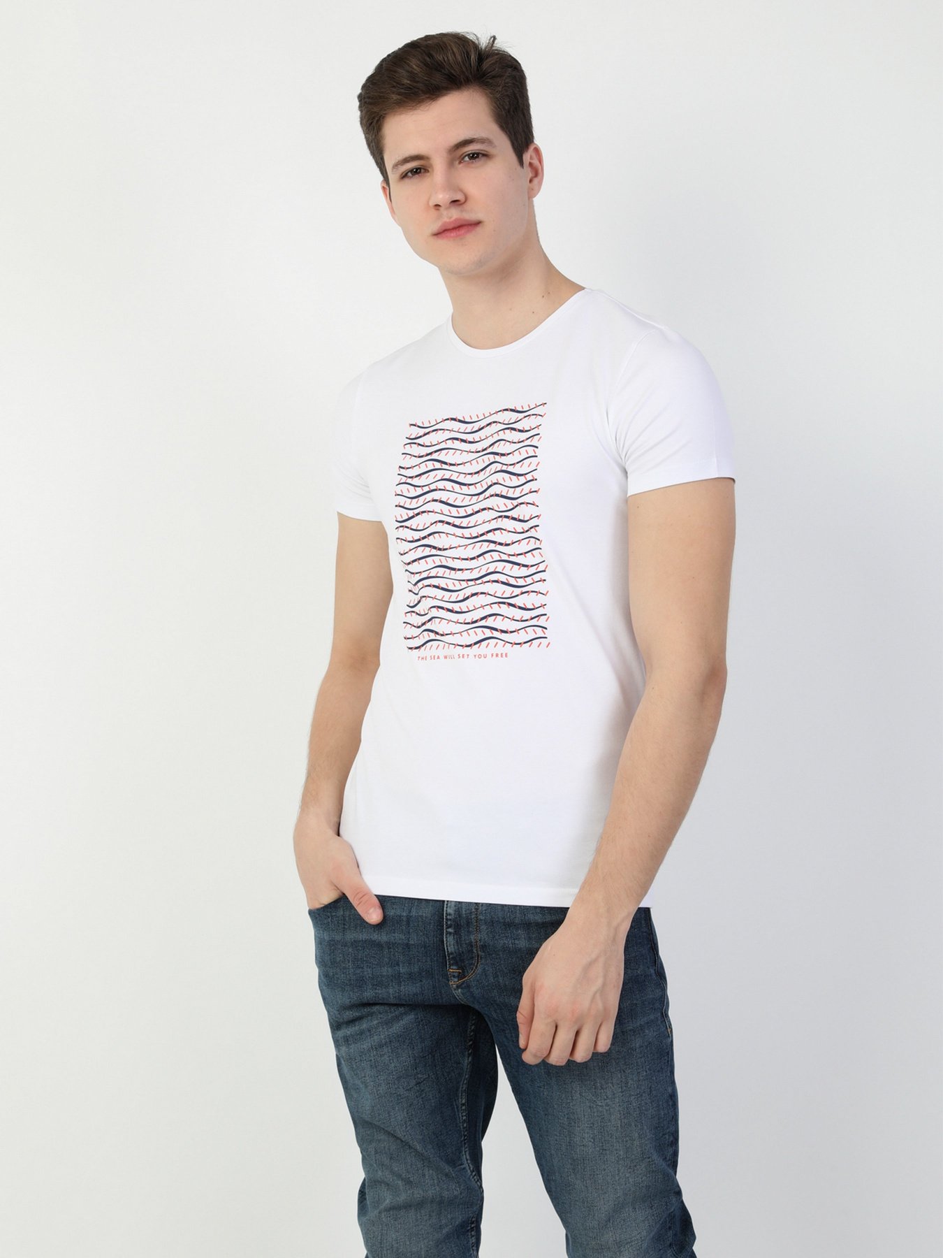 Футболки и поло Colin’s модель CL1047682WHT Фото