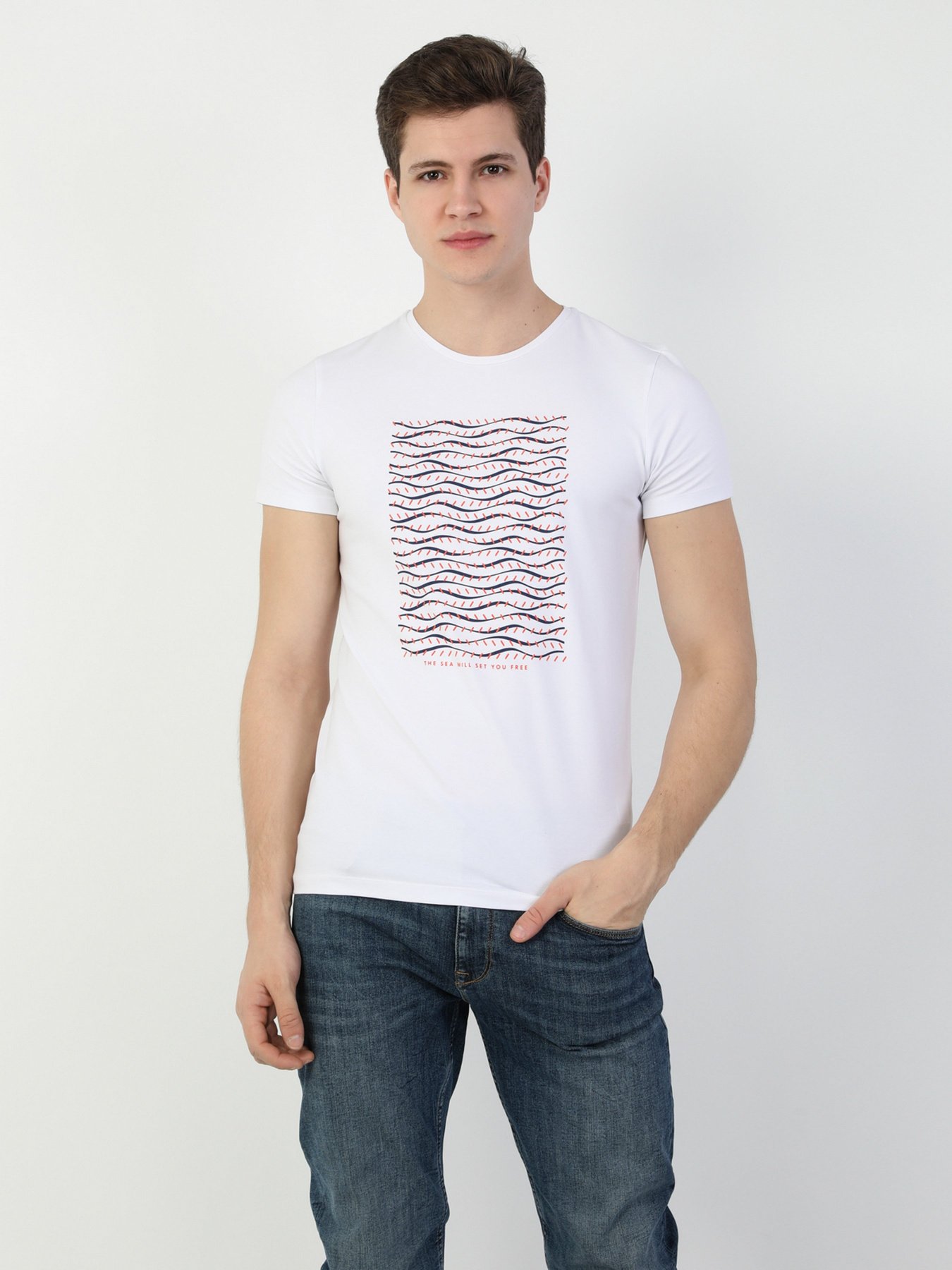 Футболки и поло Colin’s модель CL1047682WHT Фото