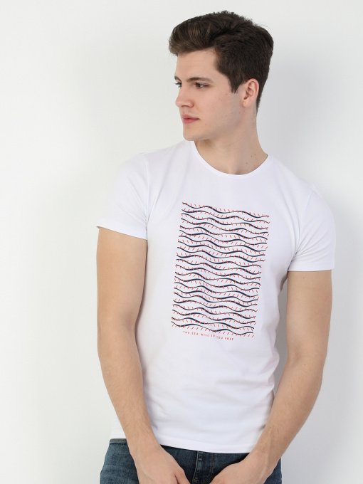 Футболки и поло Colin’s модель CL1047682WHT Фото