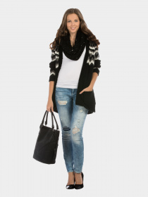 Кардиган Colin’s модель CL1013115BLK Фото