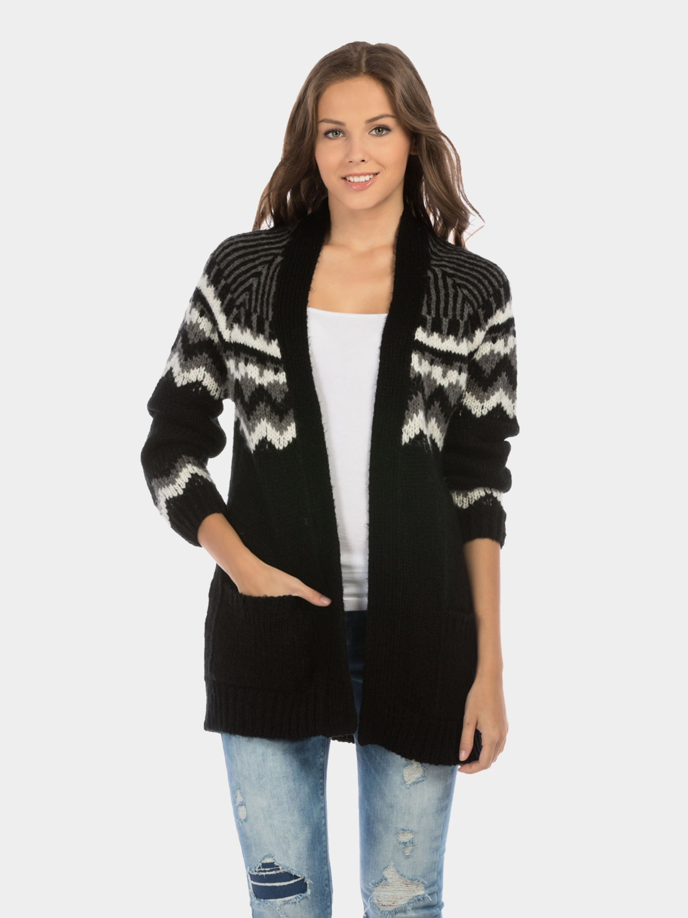 Кардиган Colin’s модель CL1013115BLK Фото