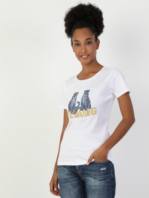 Футболки и поло Colin’s модель CL1047802WHT Фото