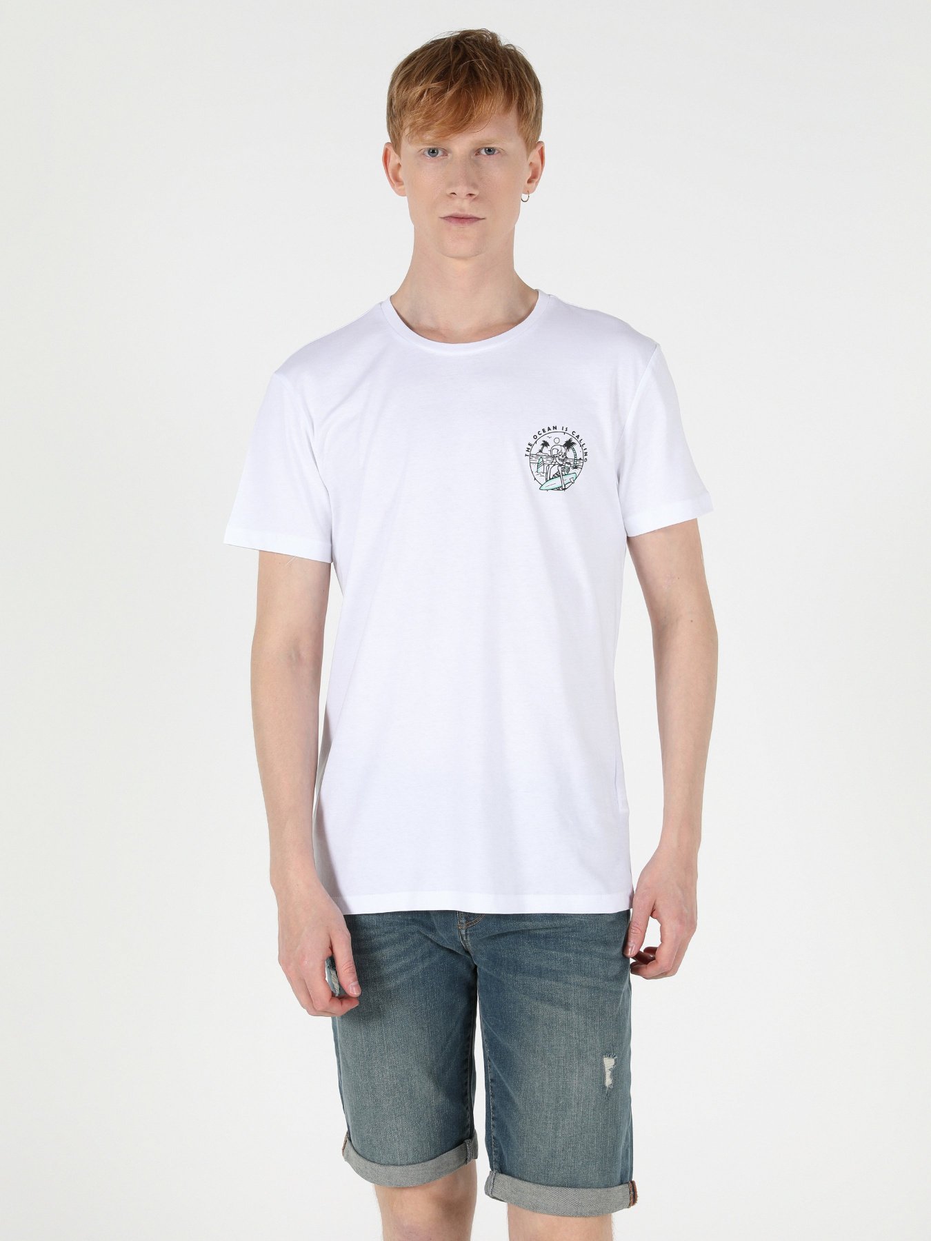 Футболки і поло Colin’s модель CL1048138WHT Футболки і поло Colin’s модель CL1048138WHT Фото