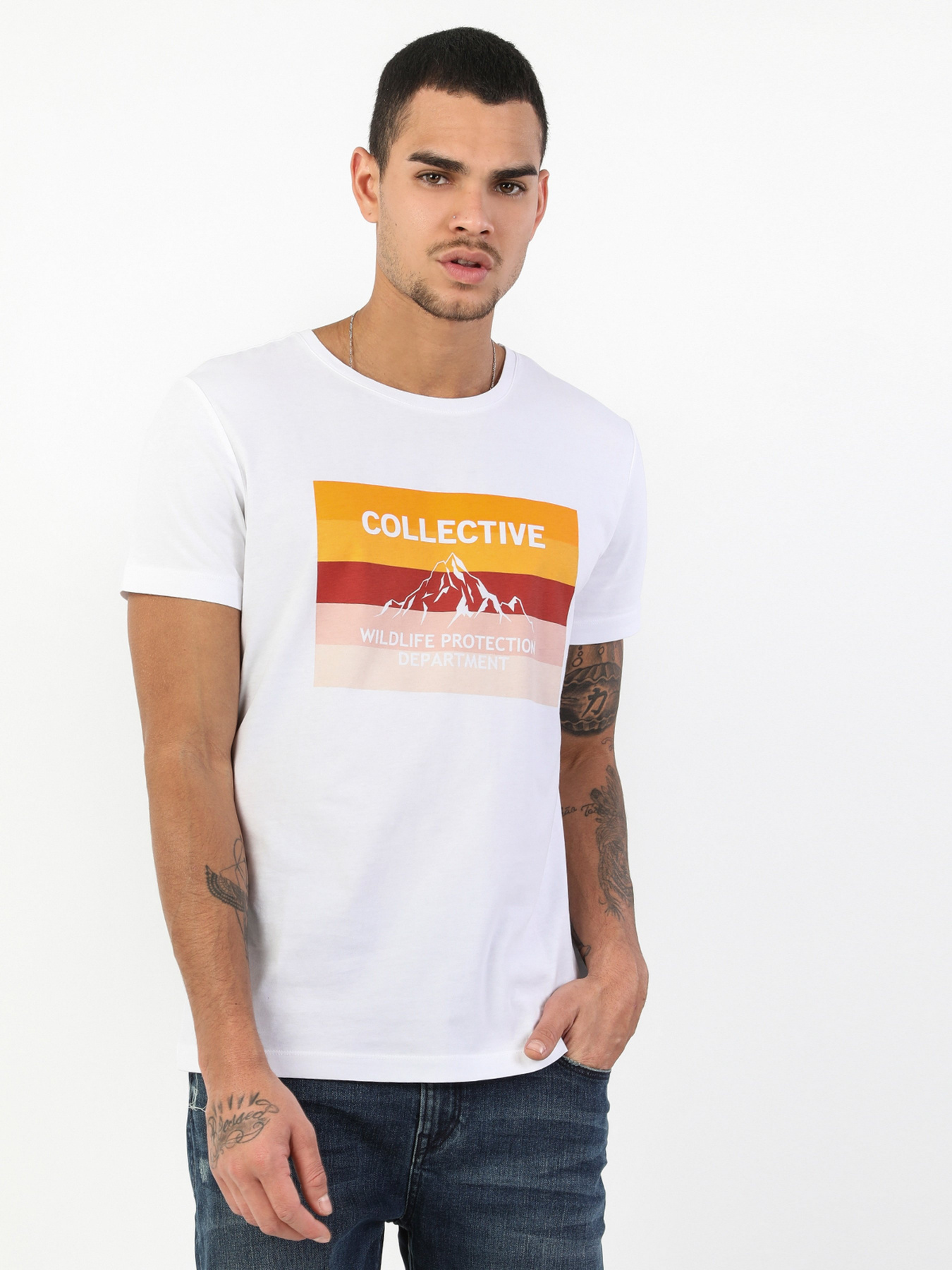 Футболки и поло Colin’s модель CL1048244WHT Фото