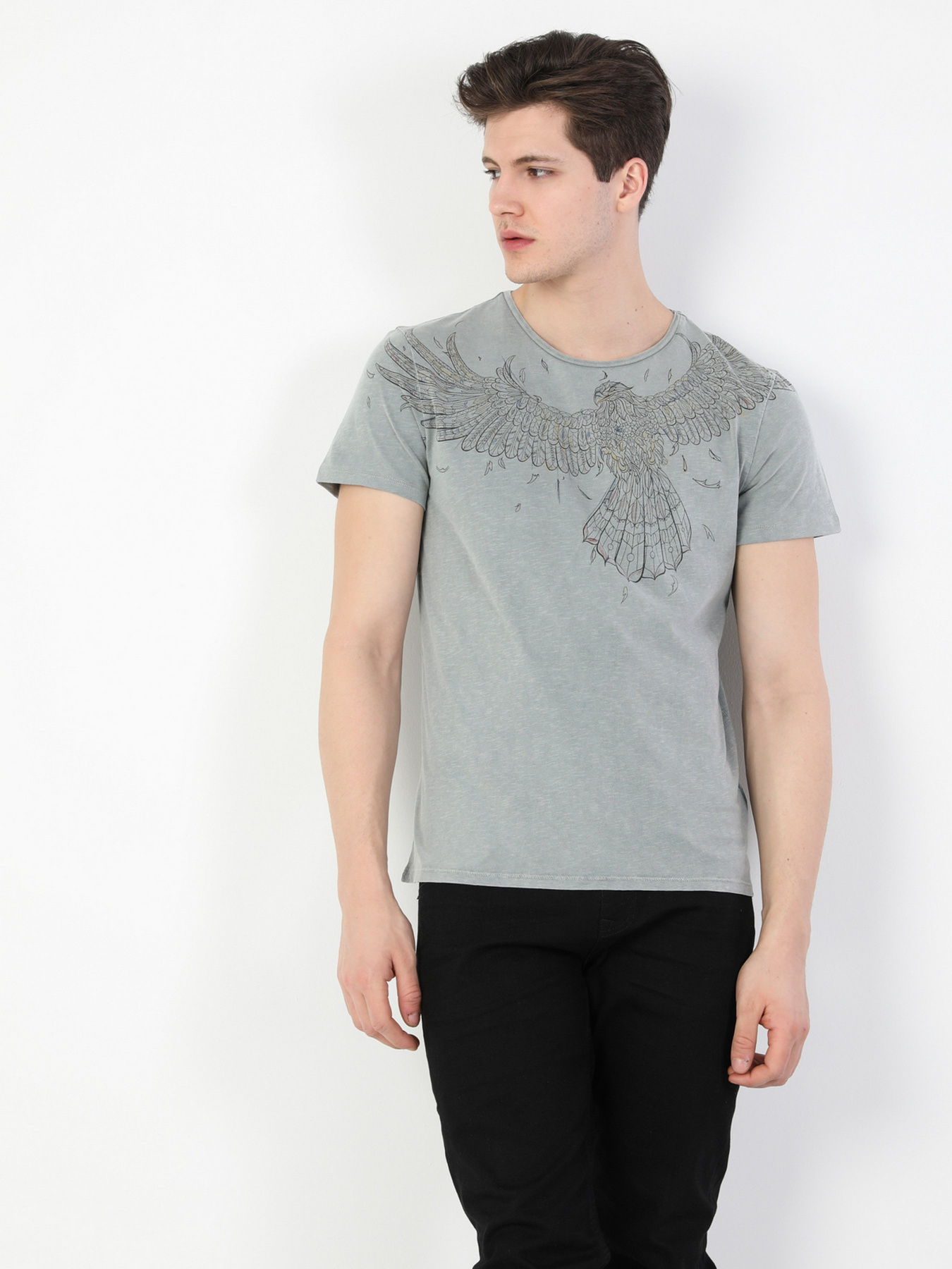 Футболки и поло Colin’s модель CL1048253GRA Фото