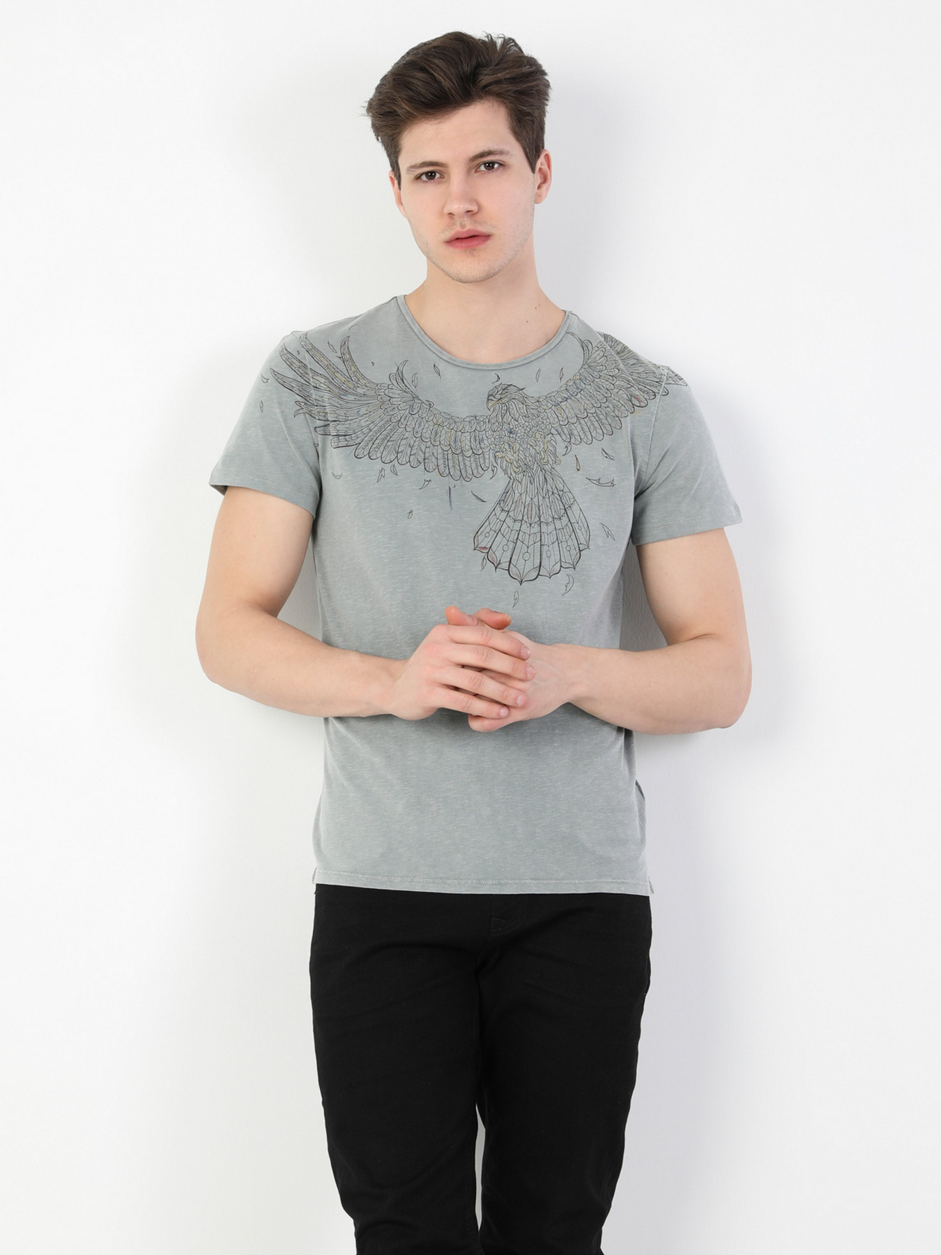 Футболки и поло Colin’s модель CL1048253GRA Фото